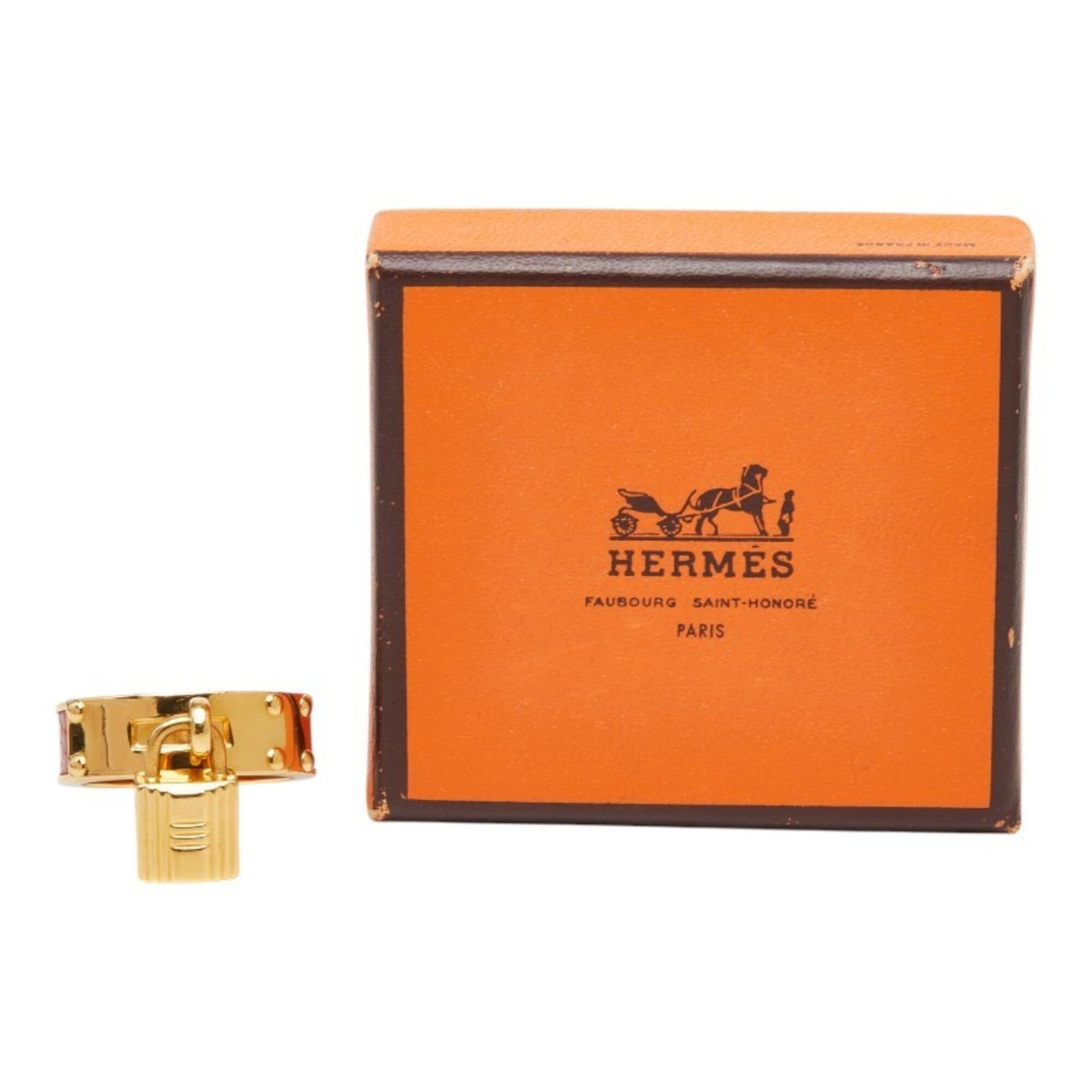 Hermes Scarf Ring Leather - 7