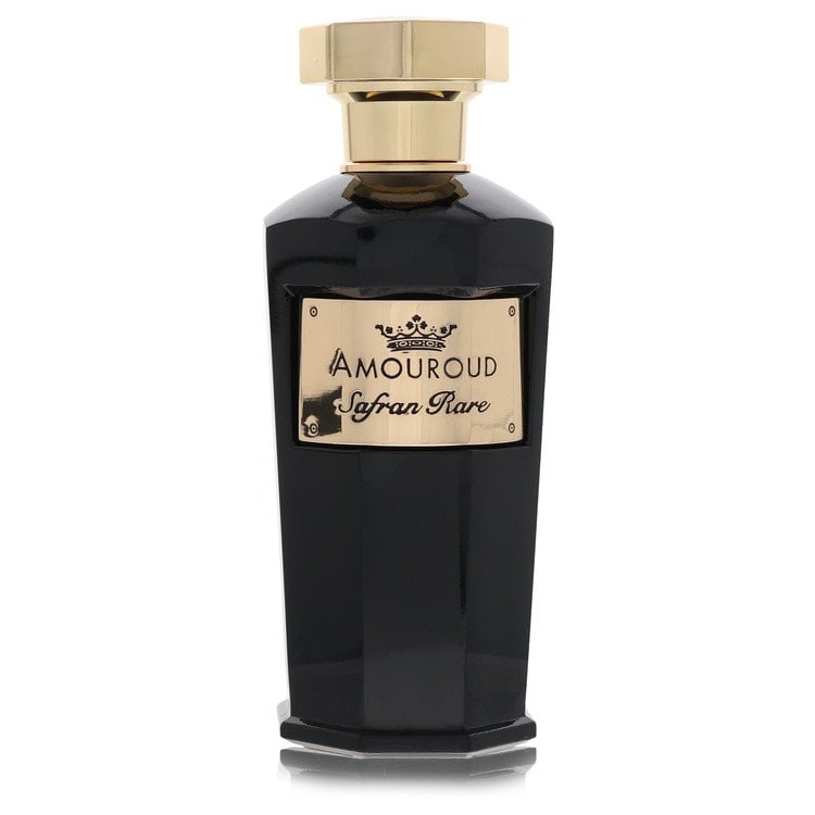 Safran Rare by Amouroud Eau De Parfum Spray (Unisex Tester) 3.4 oz: Safran Rare by Amouroud Eau De Parfum Spray (Unisex Tester) 3.4 oz Safran Rare by Amouroud Eau De Parfum Spray (Unisex Tester) 3.4 oz features a sweet and smoky fragrance with base notes of sandalwood