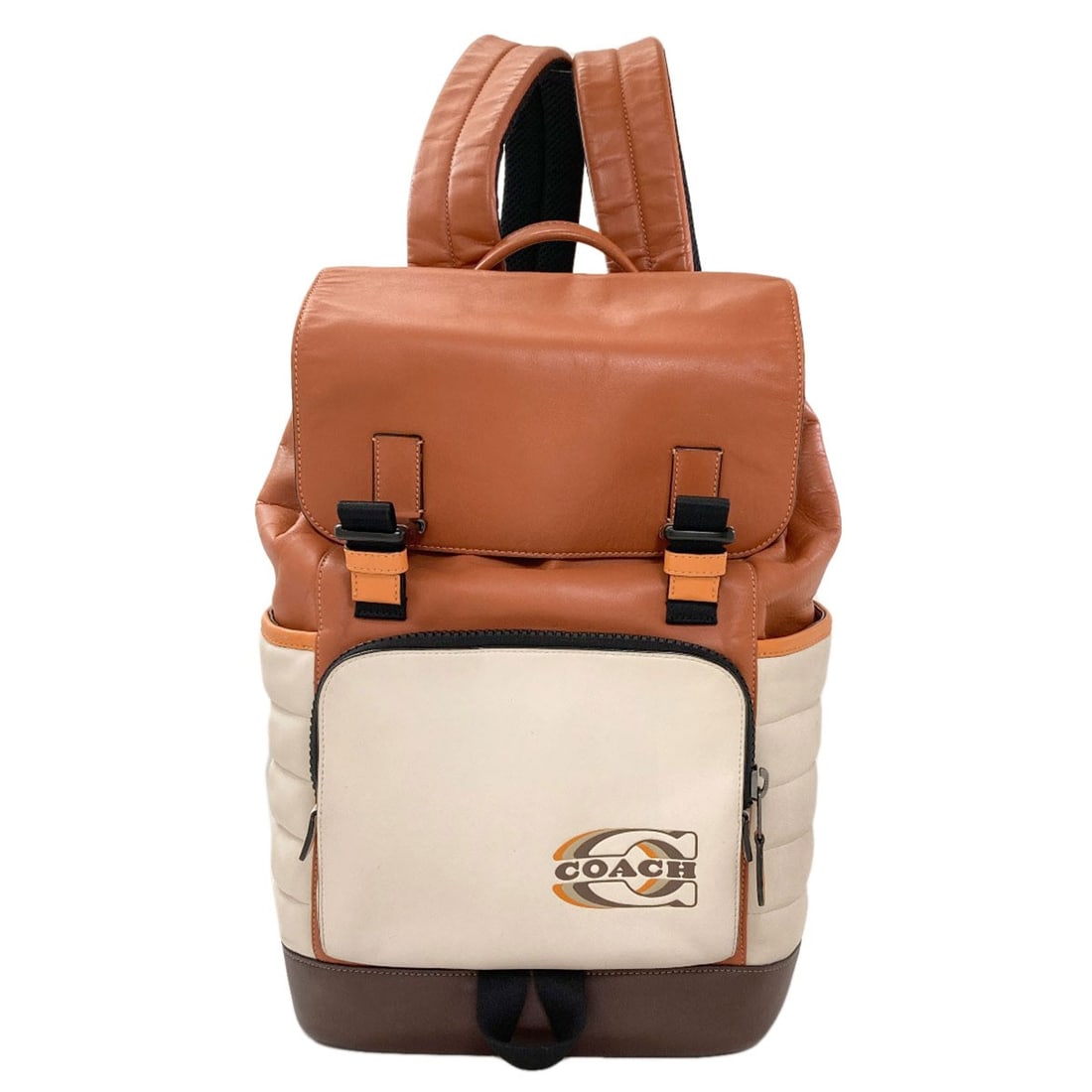 Coach Ce542 Track Quilted Stamp Daypack Backpack (1 of 14)
