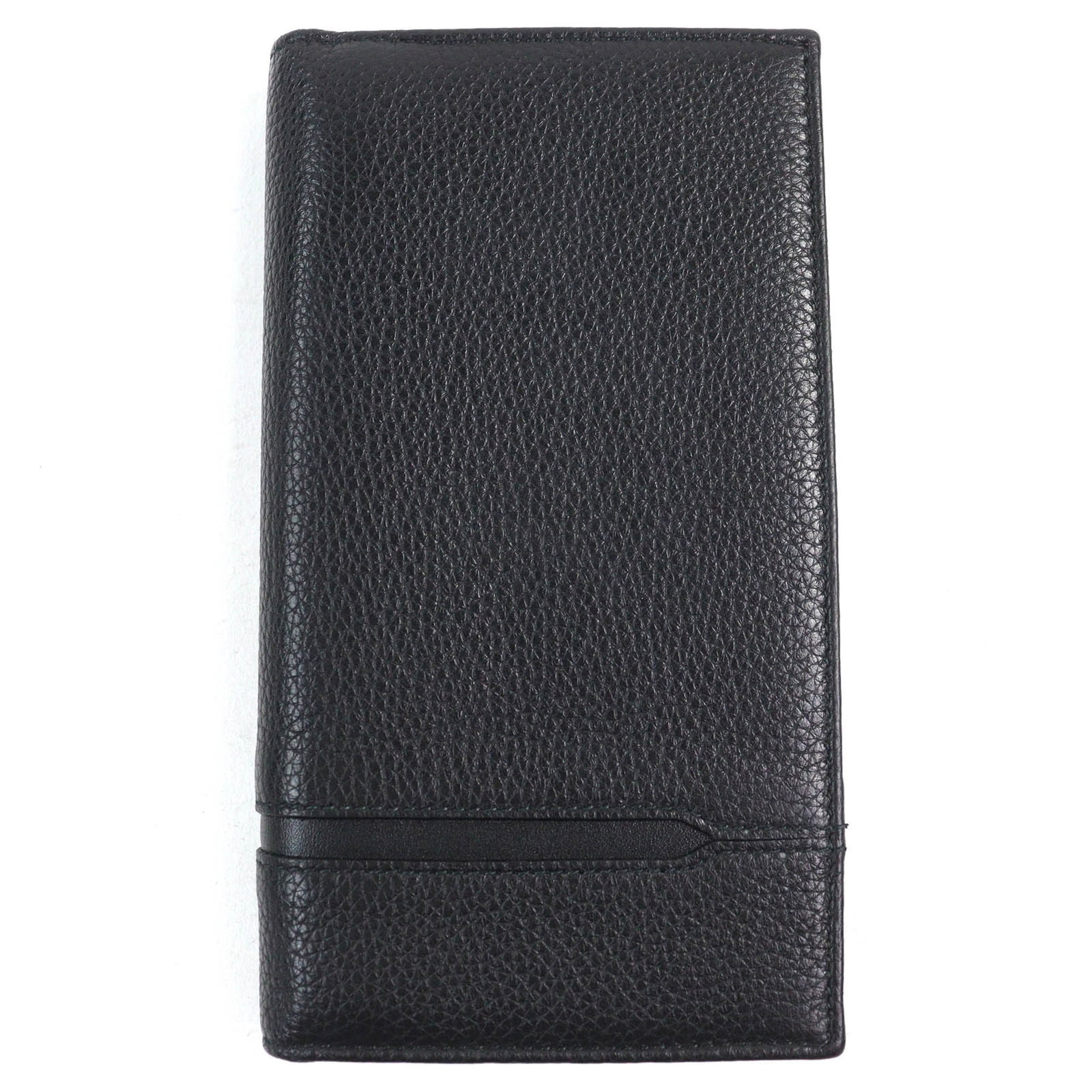 Long Bi fold Wallet Leather - 2