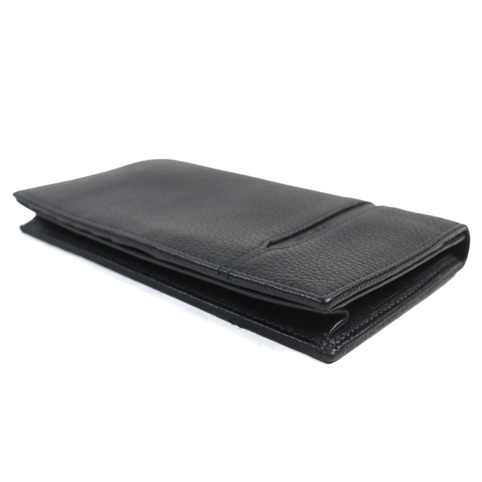Long Bi fold Wallet Leather - 3