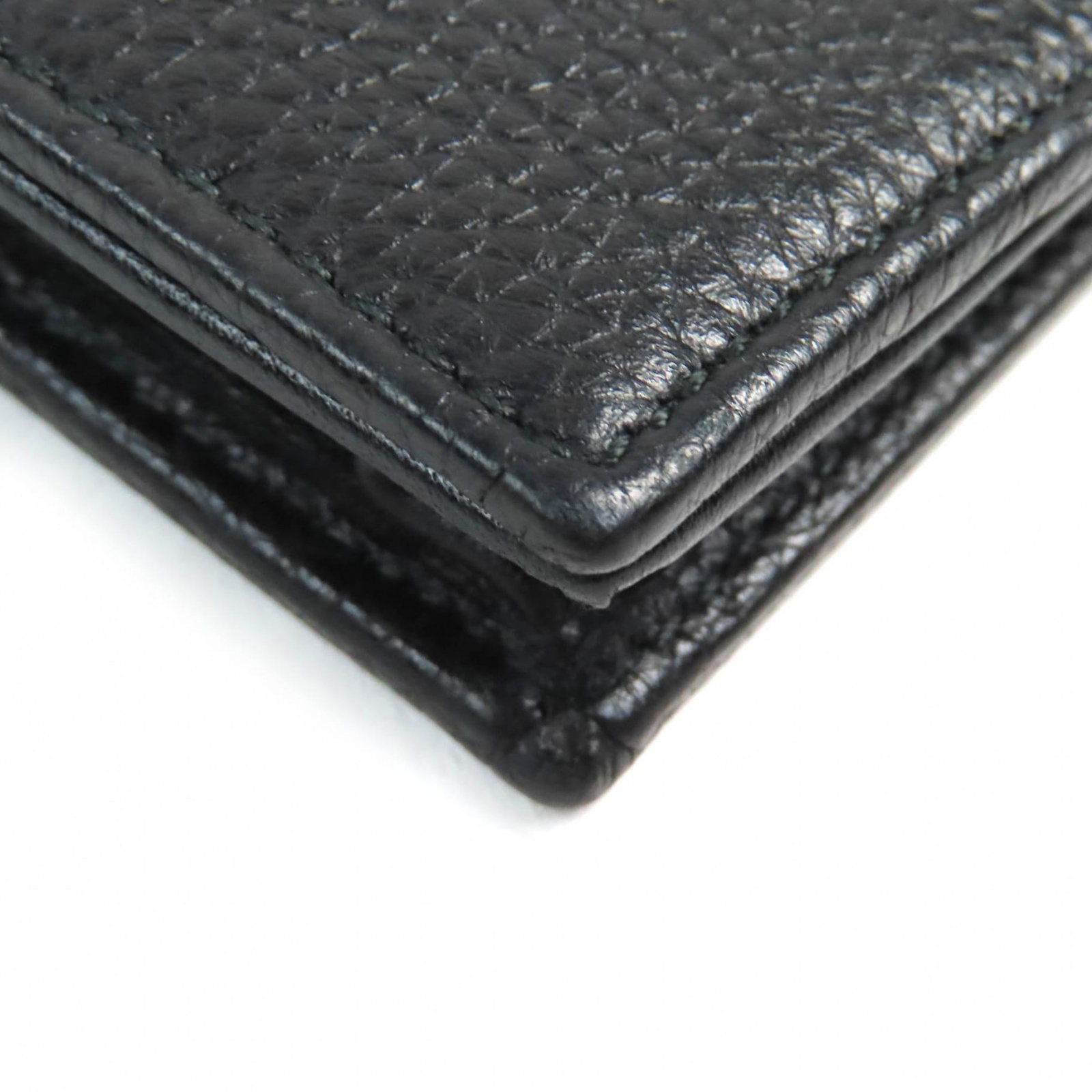 Long Bi fold Wallet Leather - 4