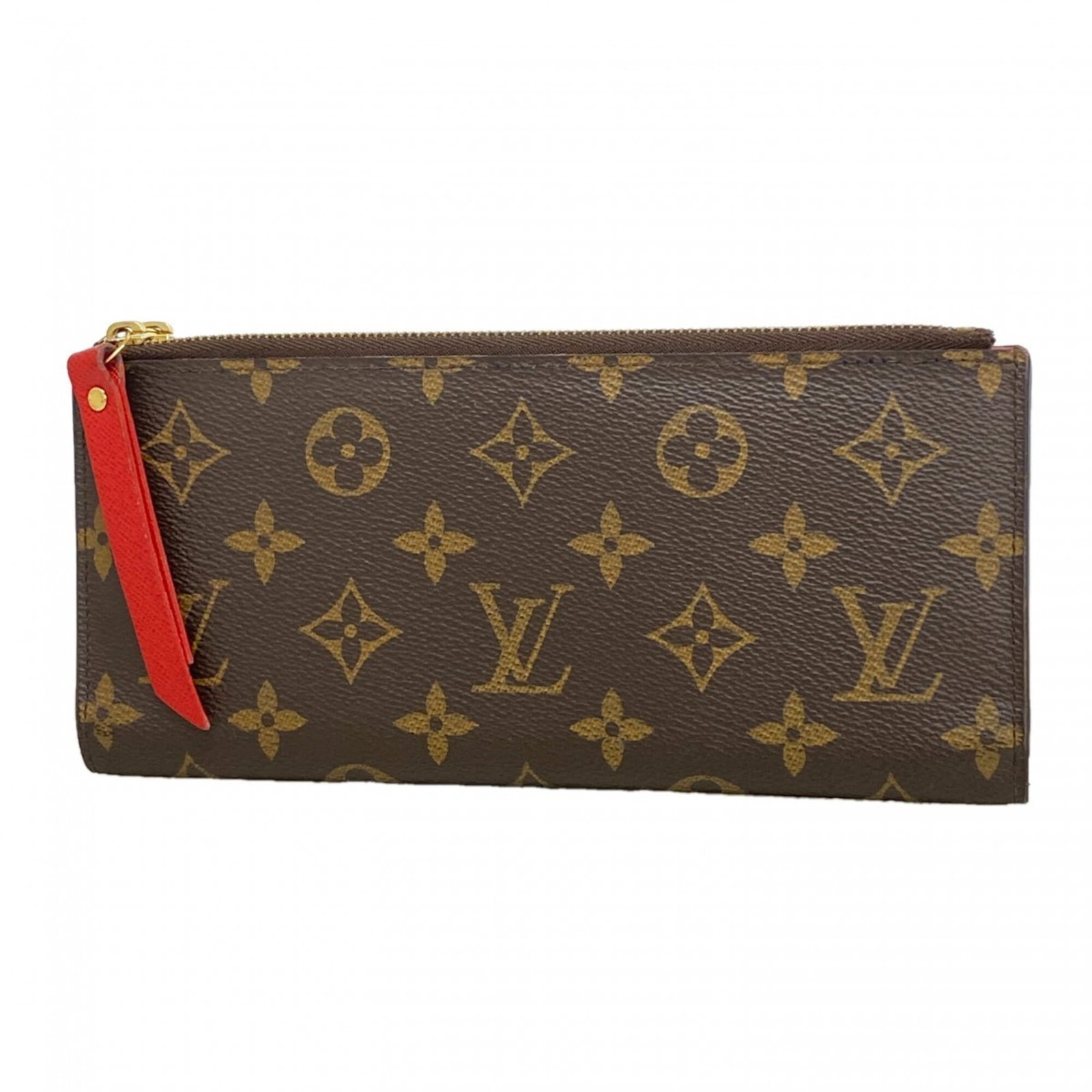 Vuitton Wallet Bi Fold Louis: Vuitton Wallet Bi Fold Louis The Louis Vuitton Wallet Bi Fold in Coquelicots features a classic bi-fold design with clean lines and a sophisticated color. Measuring 10cm x 21.5cm x 1.5cm, it offers