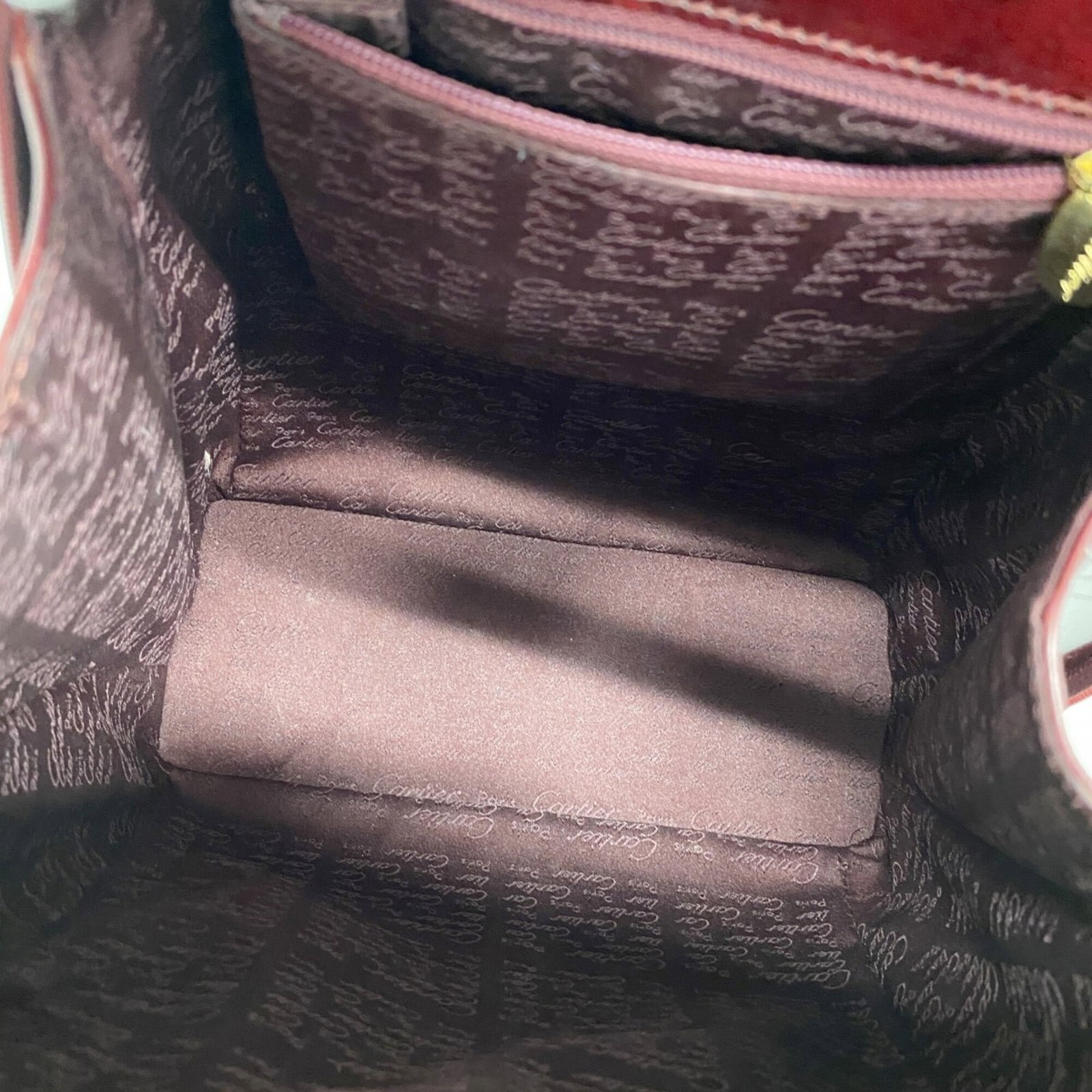 Backpack Leather Cartier - 4