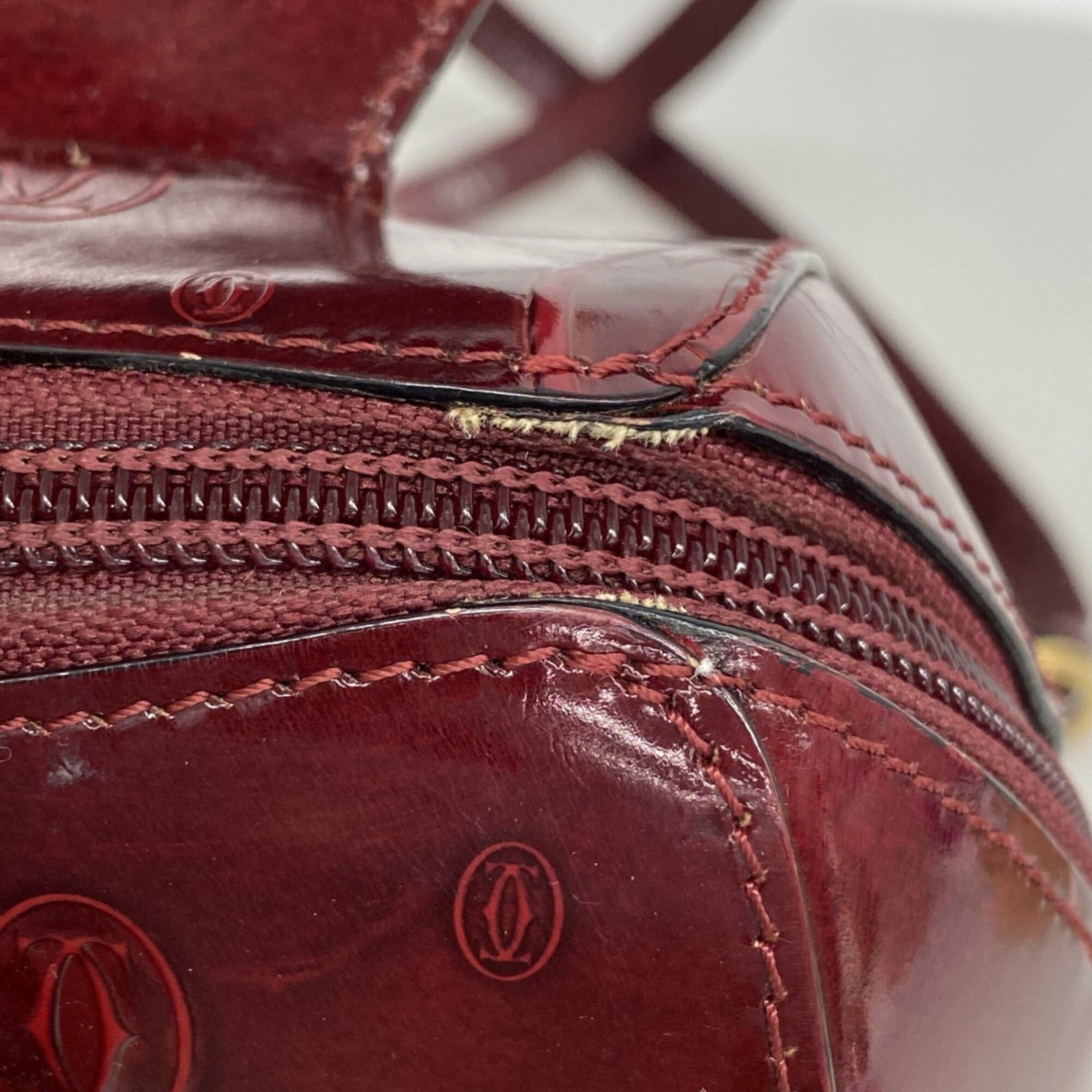 Backpack Leather Cartier - 7