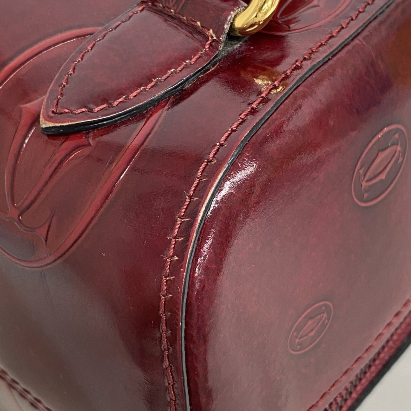 Backpack Leather Cartier - 8