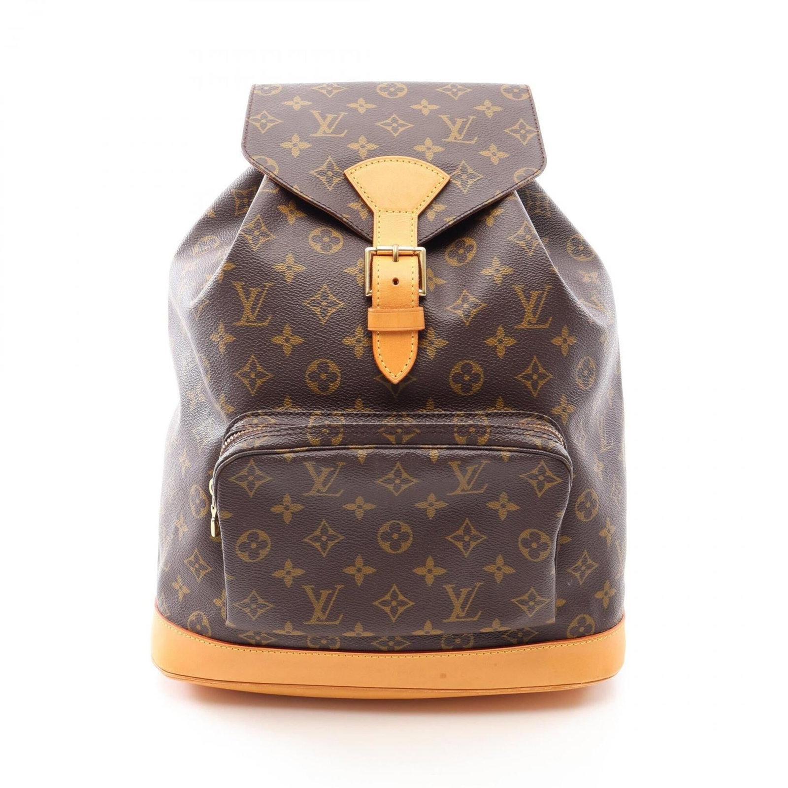 Canvas Leather Coated Louis Vuitton Backpack: Canvas Leather Coated Louis Vuitton Backpack Canvas Leather Coated Louis Vuitton Backpack - A stylish and durable backpack with a classic brown monogram pattern, made from coated canvas and leather.