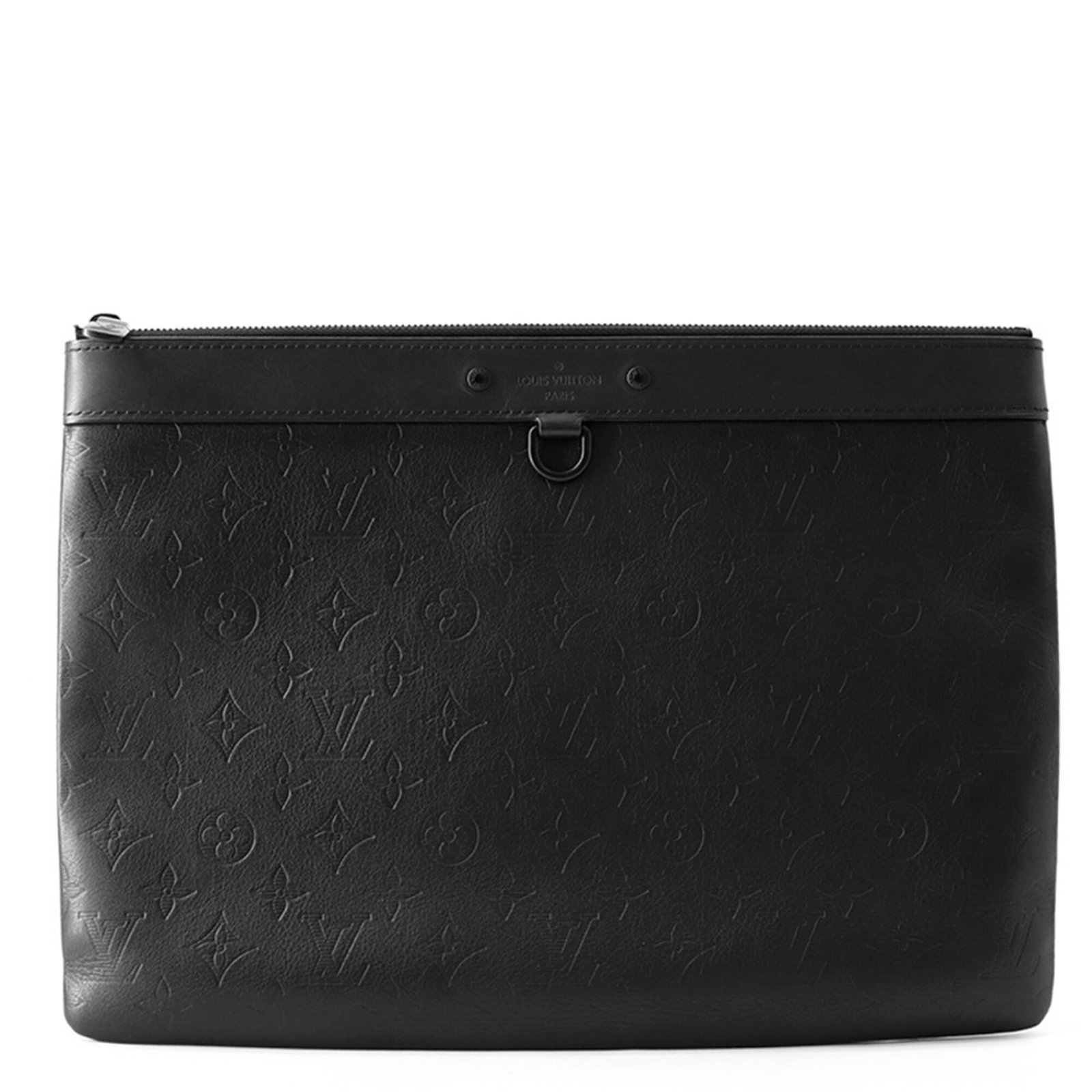 Monogram Shadow Clutch Handbag Pochette Louis Vuitton (1 of 13)