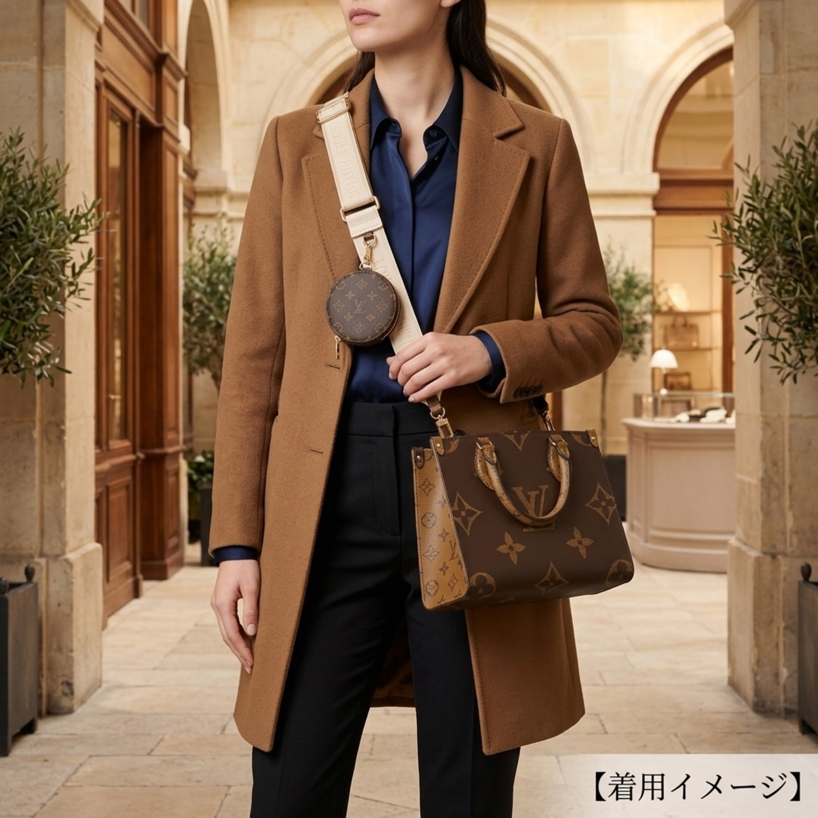 Shoulder bag with monogram reverse by Louis Vuitton - 10
