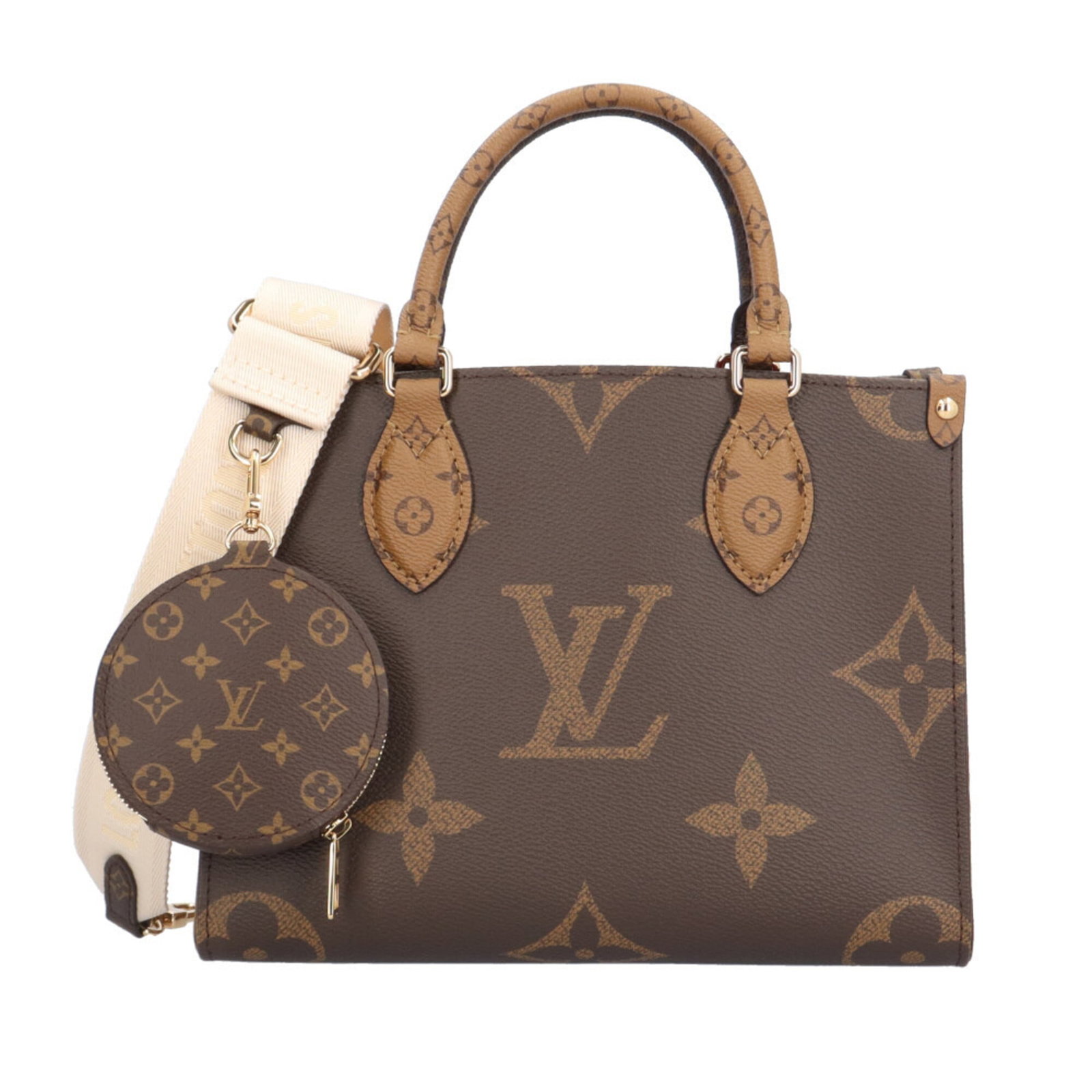 Shoulder bag with monogram reverse by Louis Vuitton (1 of 10)