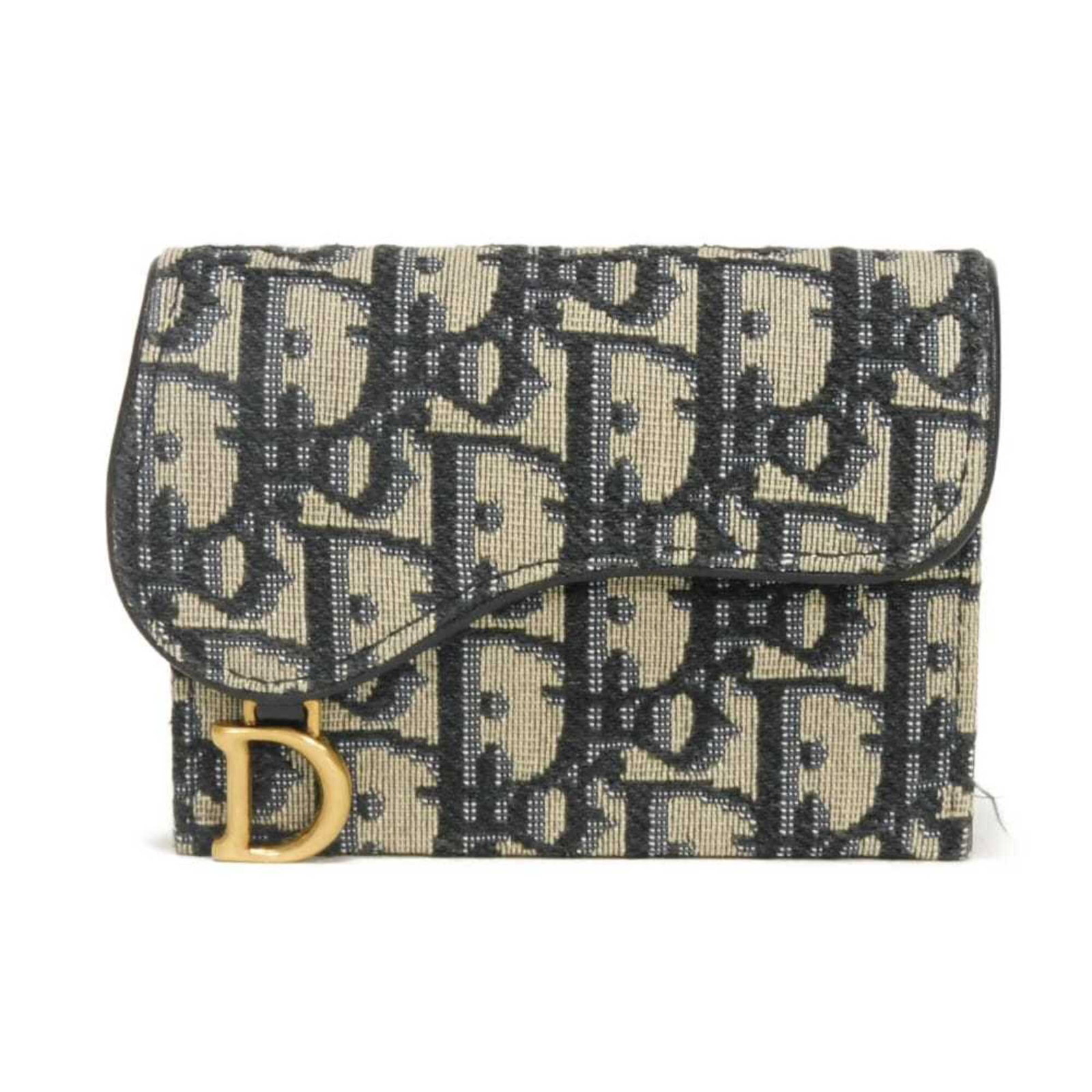 Christian Dior Coin Case Canvas Leather: Christian Dior Coin Case Canvas Leather Canvas and leather combine in a classic Christian Dior coin case design, available in three neutral colors. The compact size makes it easy to carry essentials l