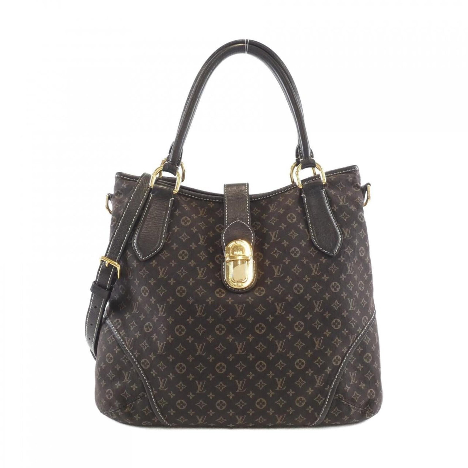Canvas shoulder bag from Louis Vuitton: Canvas shoulder bag from Louis Vuitton Canvas shoulder bag from Louis Vuitton, featuring iconic Fusain design and gold hardware. This stylish accessory boasts a spacious interior with a removable