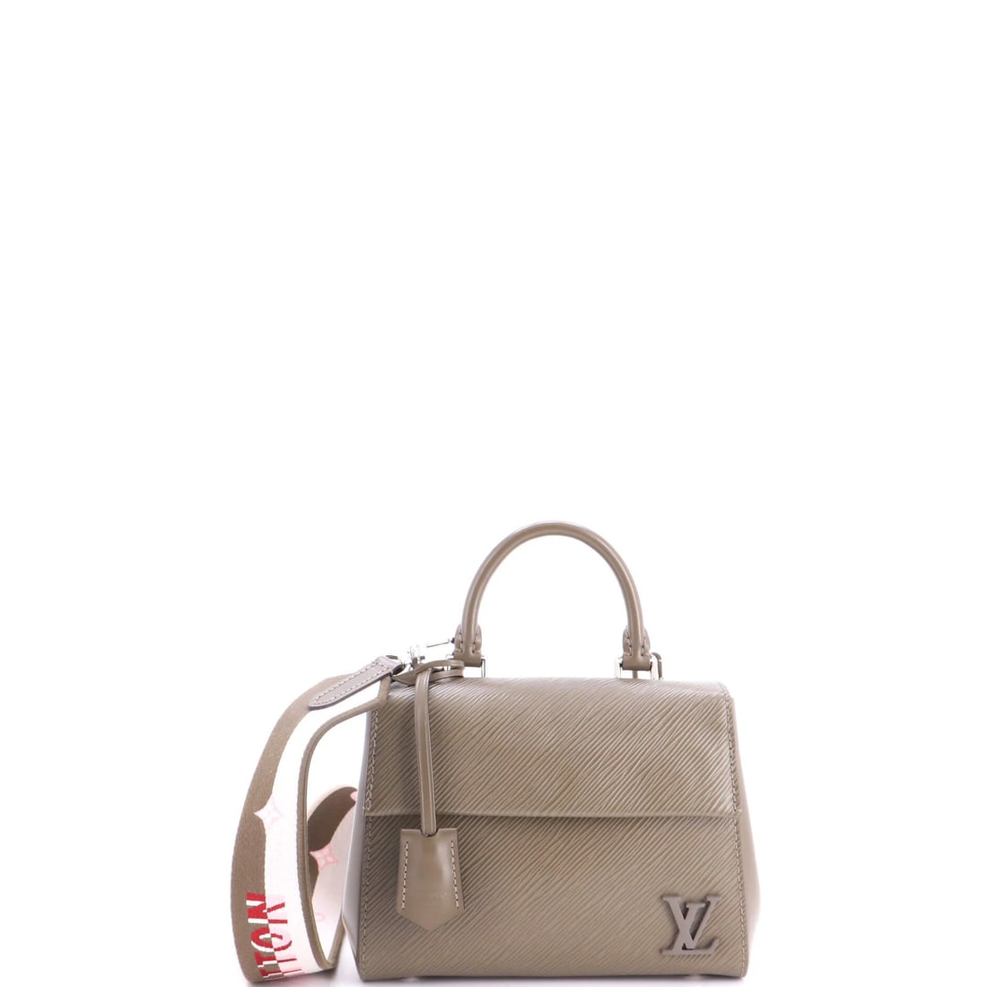 Mini Epi Leather Bag Top Handle Louis Vuitton Cluny: Mini Epi Leather Bag Top Handle Louis Vuitton Cluny The Mini Epi Leather Bag Top Handle Louis Vuitton Cluny offers a stylish and compact solution for daily essentials, with its signature green