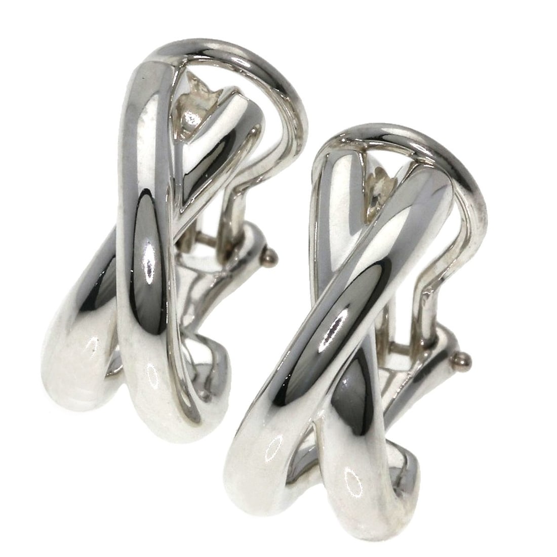Picasso Paloma Cross Earring Silver Tiffany&Co: Picasso Paloma Cross Earring Silver Tiffany&Co Item Specifics: Brand: TIFFANY&Co. Style: Earring Material: Silver Color: Silver Metal: SV Main Stone: No stone Type: Earring Exterior Color: Silver