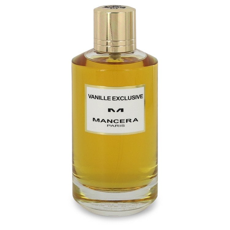 Mancera Vanille Exclusive by Mancera Eau De Parfum Spray (Unisex unboxed) 4 oz: Mancera Vanille Exclusive by Mancera Eau De Parfum Spray (Unisex unboxed) 4 oz Mancera Vanille Exclusive by Mancera Eau De Parfum Spray, a floral oriental fragrance released in 2018, combines dark, sw
