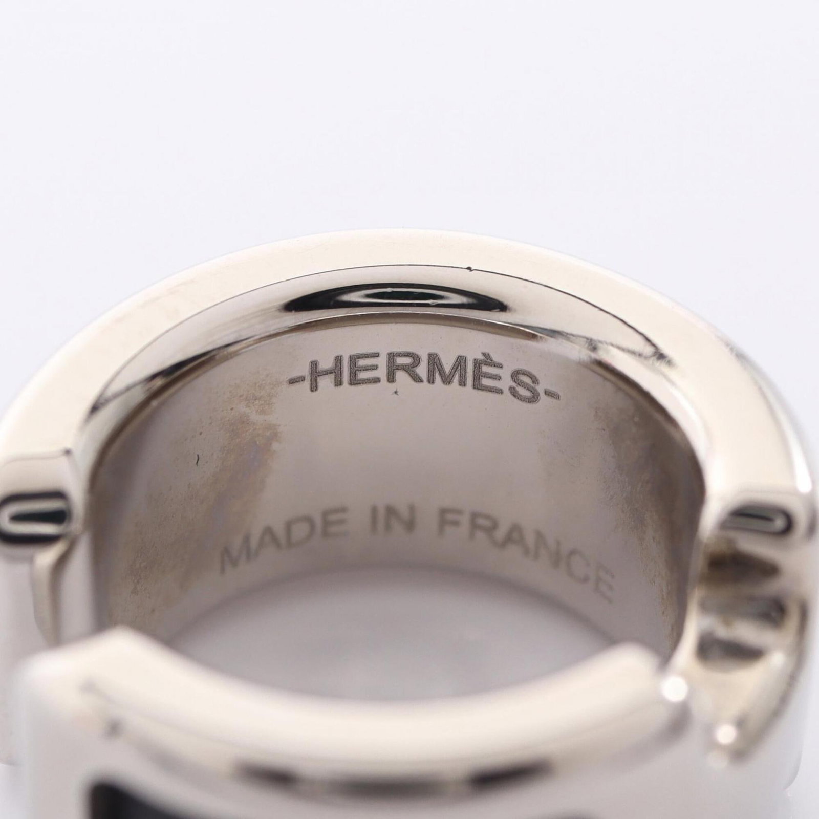 Hermes Scarf Ring Leather - 3
