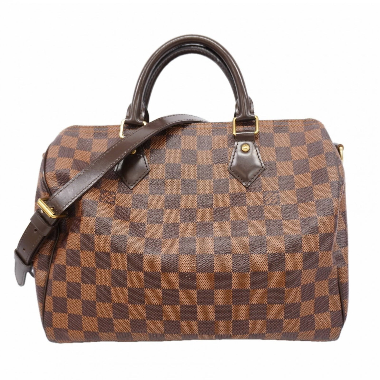 Louis Vuitton Handbag: Louis Vuitton Handbag Louis Vuitton Handbag, Ebene Color, measures 22cm x 29cm x 17cm. This handbag features a classic design with its signature monogram pattern and sturdy construction. The Ebene