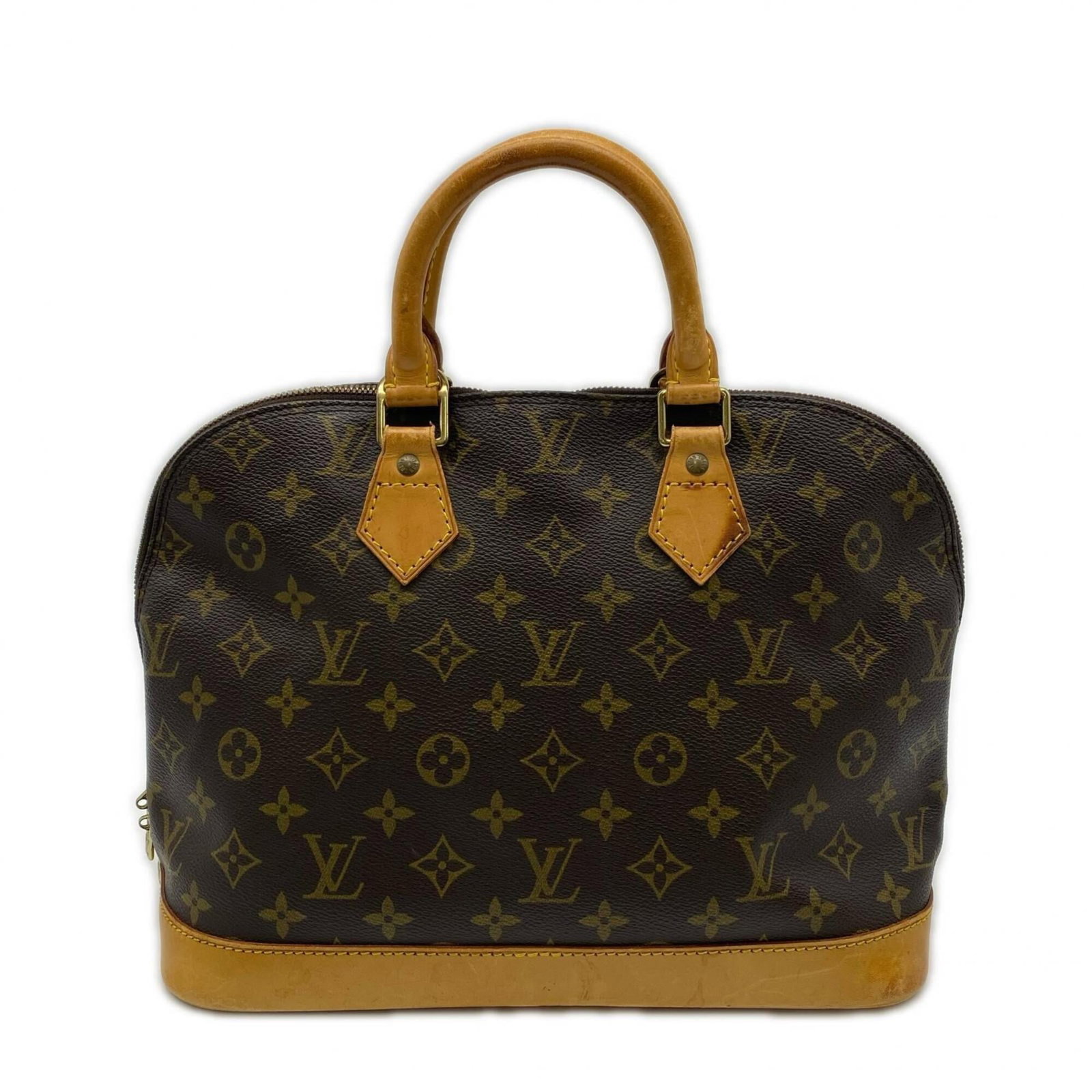 Canvas Leather Coated Handbag Vuitton Louis: Canvas Leather Coated Handbag Vuitton Louis Canvas Leather Coated Handbag Vuitton Louis - A sleek and sophisticated black handbag with a unique coated canvas and leather design, featuring a sturdy zip