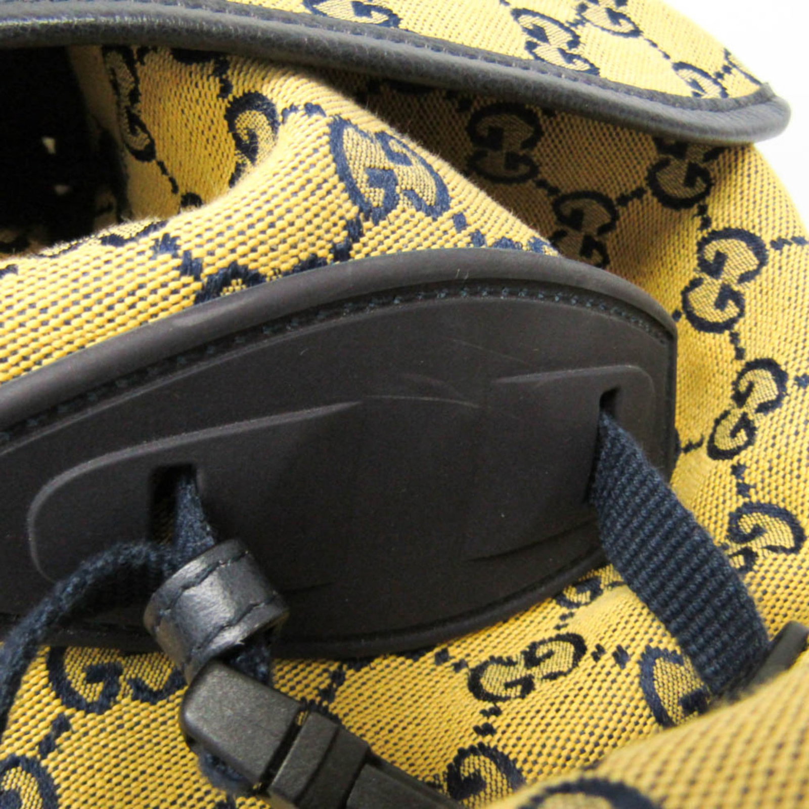 Gucci Backpack Gg Canvas Leather - 11