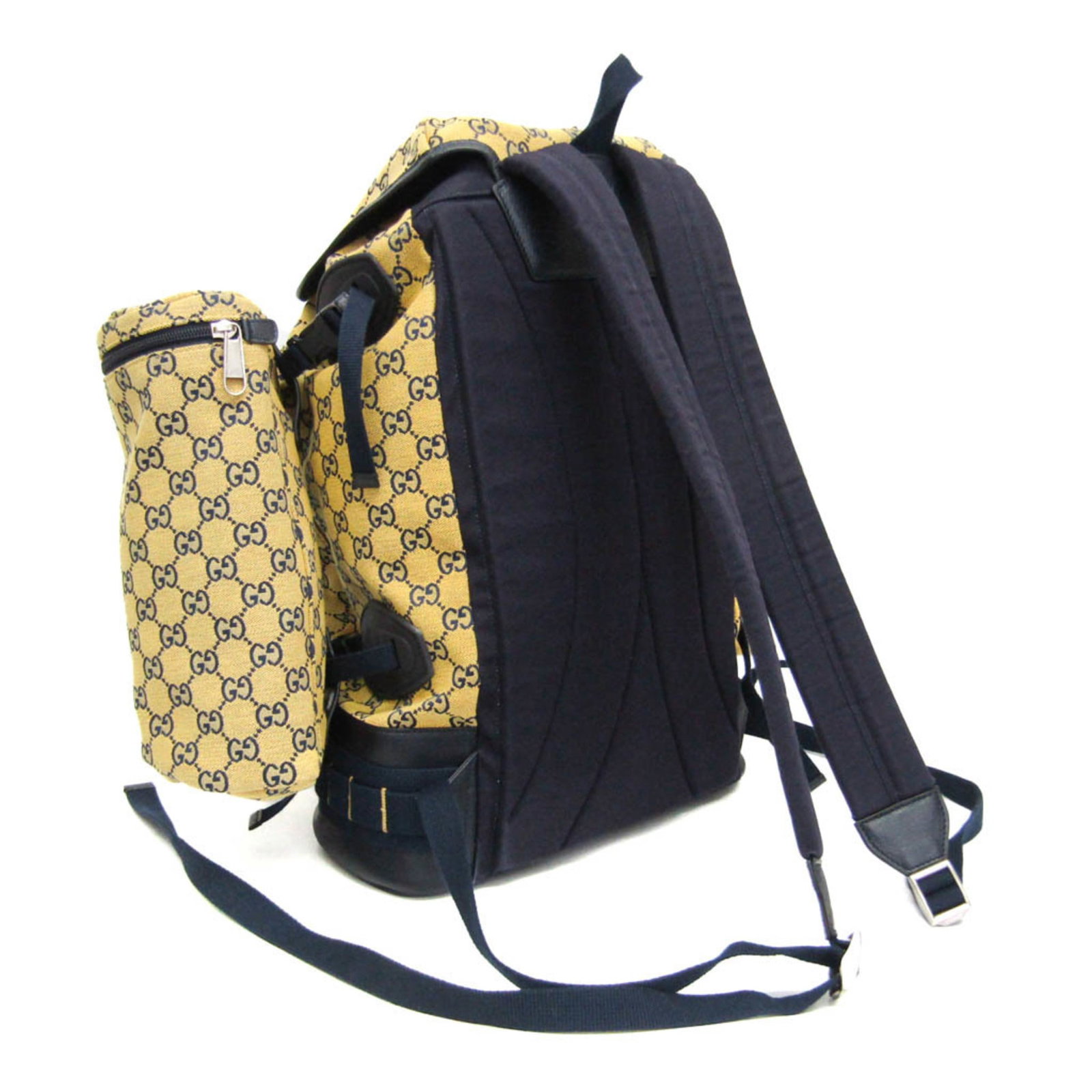 Gucci Backpack Gg Canvas Leather - 2