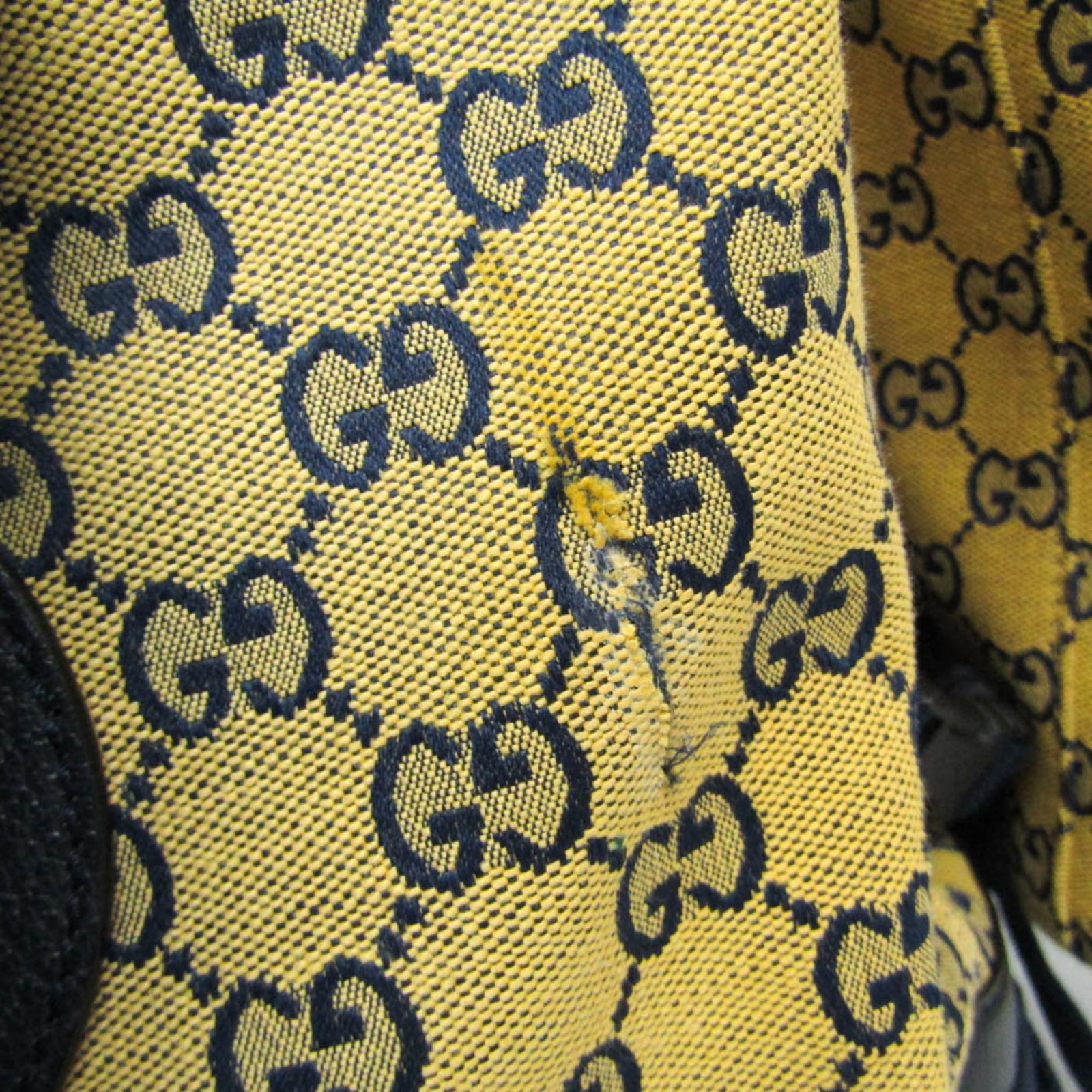 Gucci Backpack Gg Canvas Leather - 8