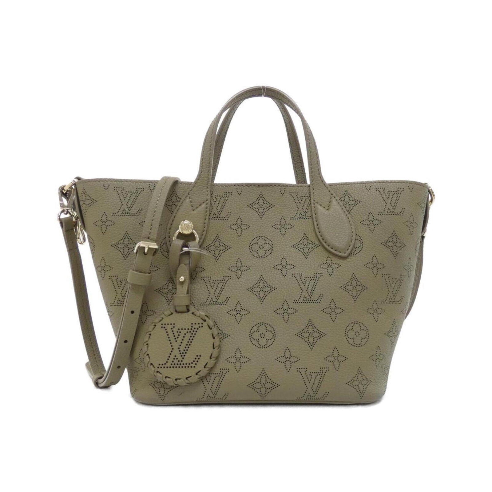 Pouch Handbag Leather Vuitton Louis: Pouch Handbag Leather Vuitton Louis The Louis Vuitton leather pouch handbag boasts a classic taupe color and gold hardware, adding a touch of sophistication to any outfit. Made from high-quality calf
