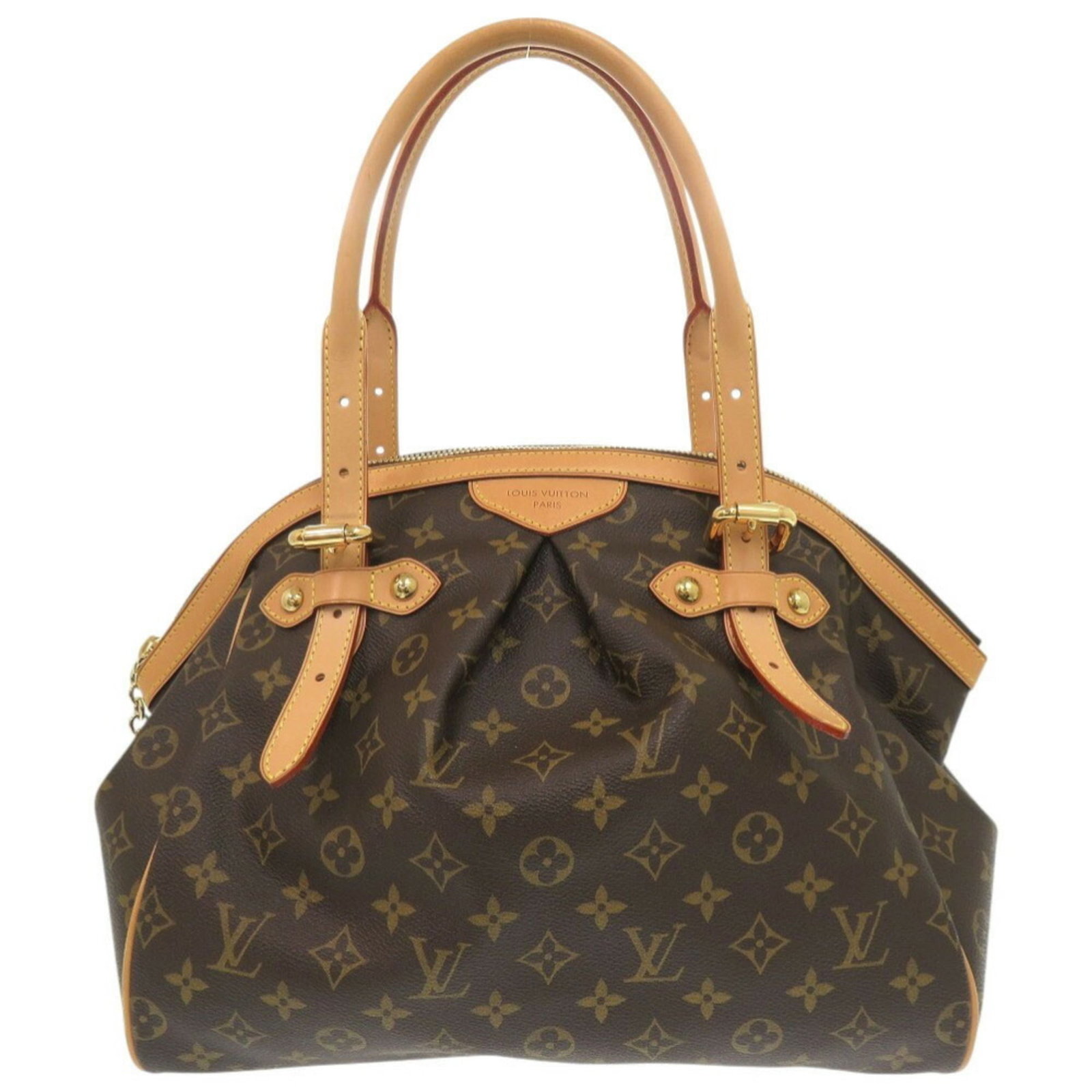 Louis Vuitton Handbag Monogram: Louis Vuitton Handbag Monogram Brown Louis Vuitton Monogram Handbag. Made in France, this handbag features the iconic monogram pattern and measures 27cm x 33cm x 19cm. A classic design from a renowned