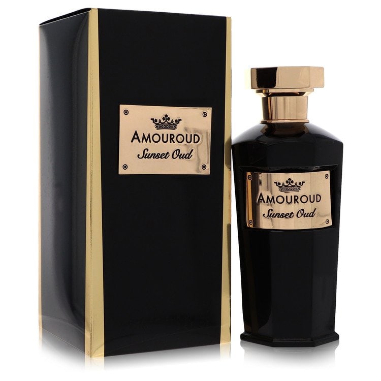 Sunset Oud by Amouroud Eau De Parfum Spray (Unisex) 3.4 oz: Sunset Oud by Amouroud Eau De Parfum Spray (Unisex) 3.4 oz Sunset Oud by Amouroud Eau De Parfum Spray is a unisex cologne available in a 3.4 oz size. This fragrance features the popular oud scent,