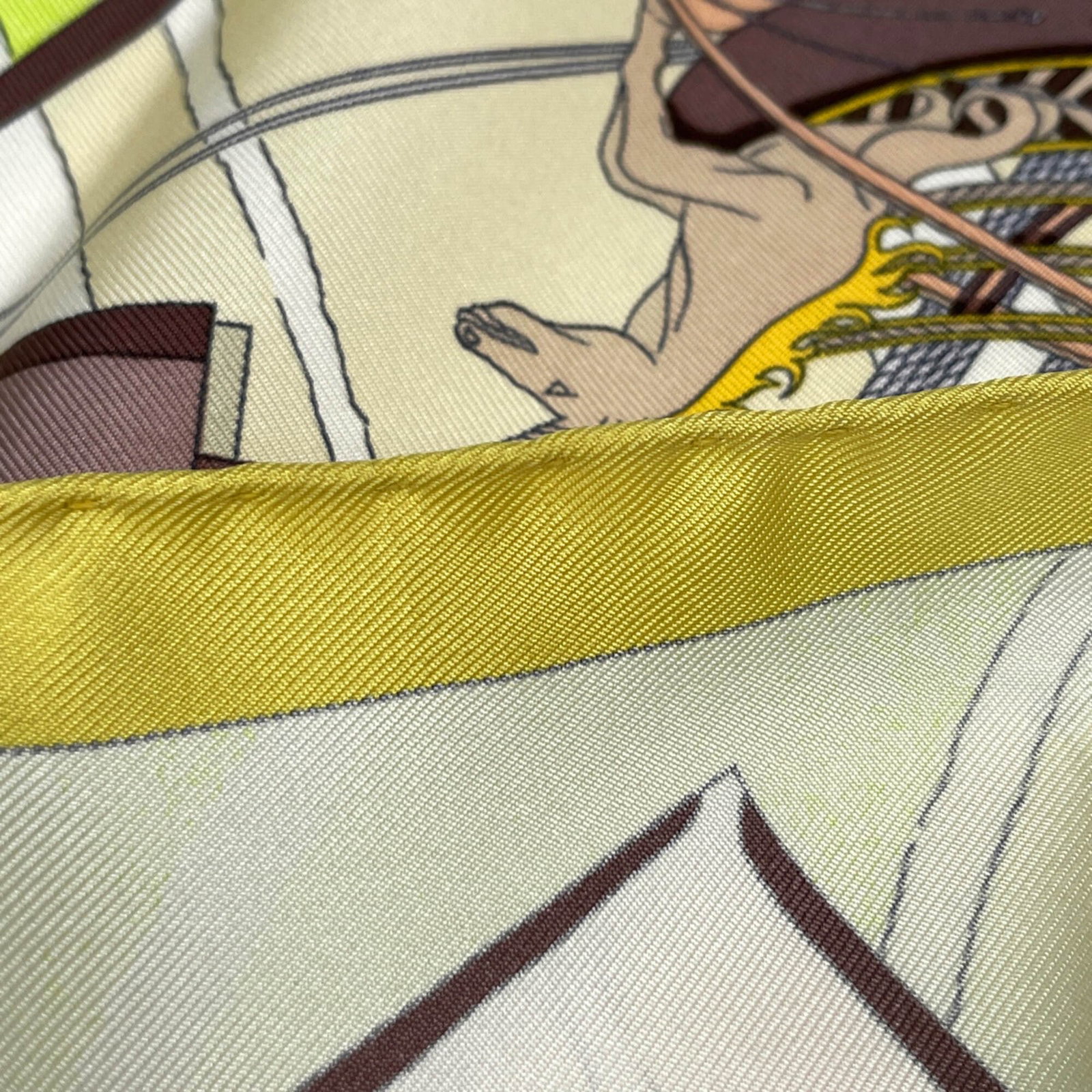 Hermes Silk Scarf - 4