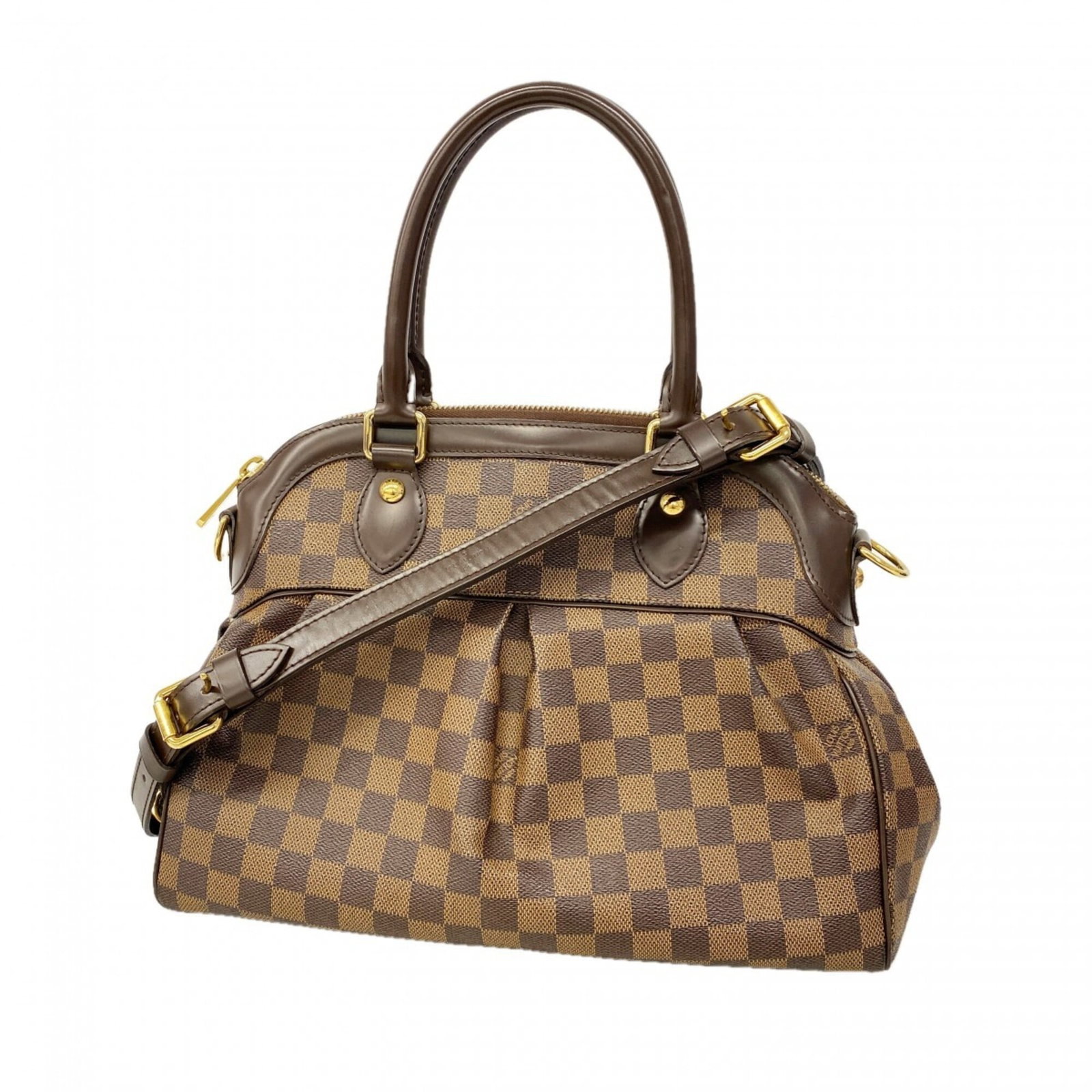 Louis Vuitton Handbag: Louis Vuitton Handbag Louis Vuitton Handbag, Ebene Color, measures 26cm x 34cm x 14cm. This stylish bag features a classic design with clean lines and a spacious interior. The Ebene color adds a