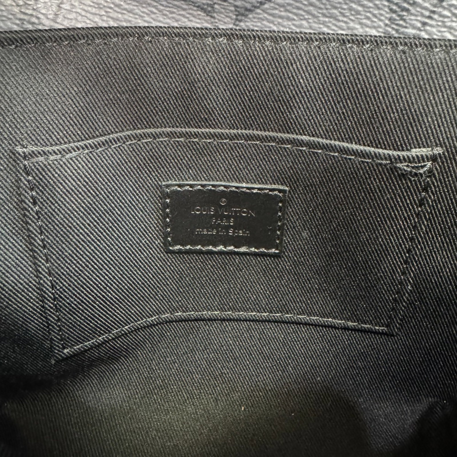 Monogram Eclipse Pochette Bag Shoulder Louis Vuitton - 7