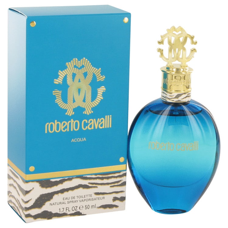 Roberto Cavalli Acqua by Roberto Cavalli Eau De Toilette Spray 1.7 oz: Roberto Cavalli Acqua by Roberto Cavalli Eau De Toilette Spray 1.7 oz Roberto Cavalli Acqua by Roberto Cavalli Eau De Toilette Spray 1.7 oz - A sophisticated scent for women, featuring watery floral t