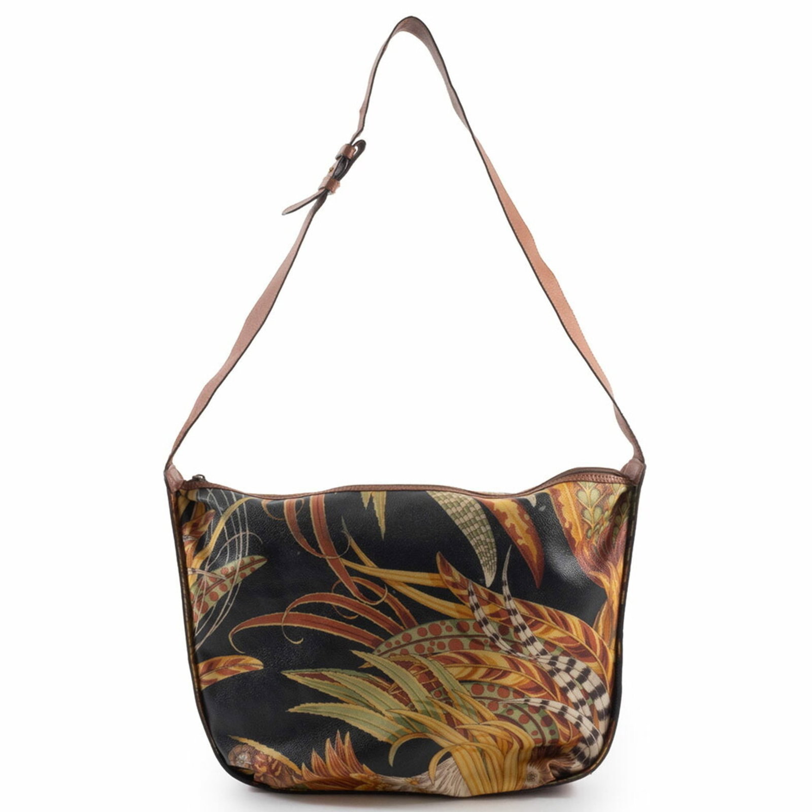 Shoulder bag leather pvc Salvatore Ferragamo: Shoulder bag leather pvc Salvatore Ferragamo Salvatore Ferragamo shoulder bag features a unique combination of leather and PVC materials, showcasing the brand's signature style. The multi-color
