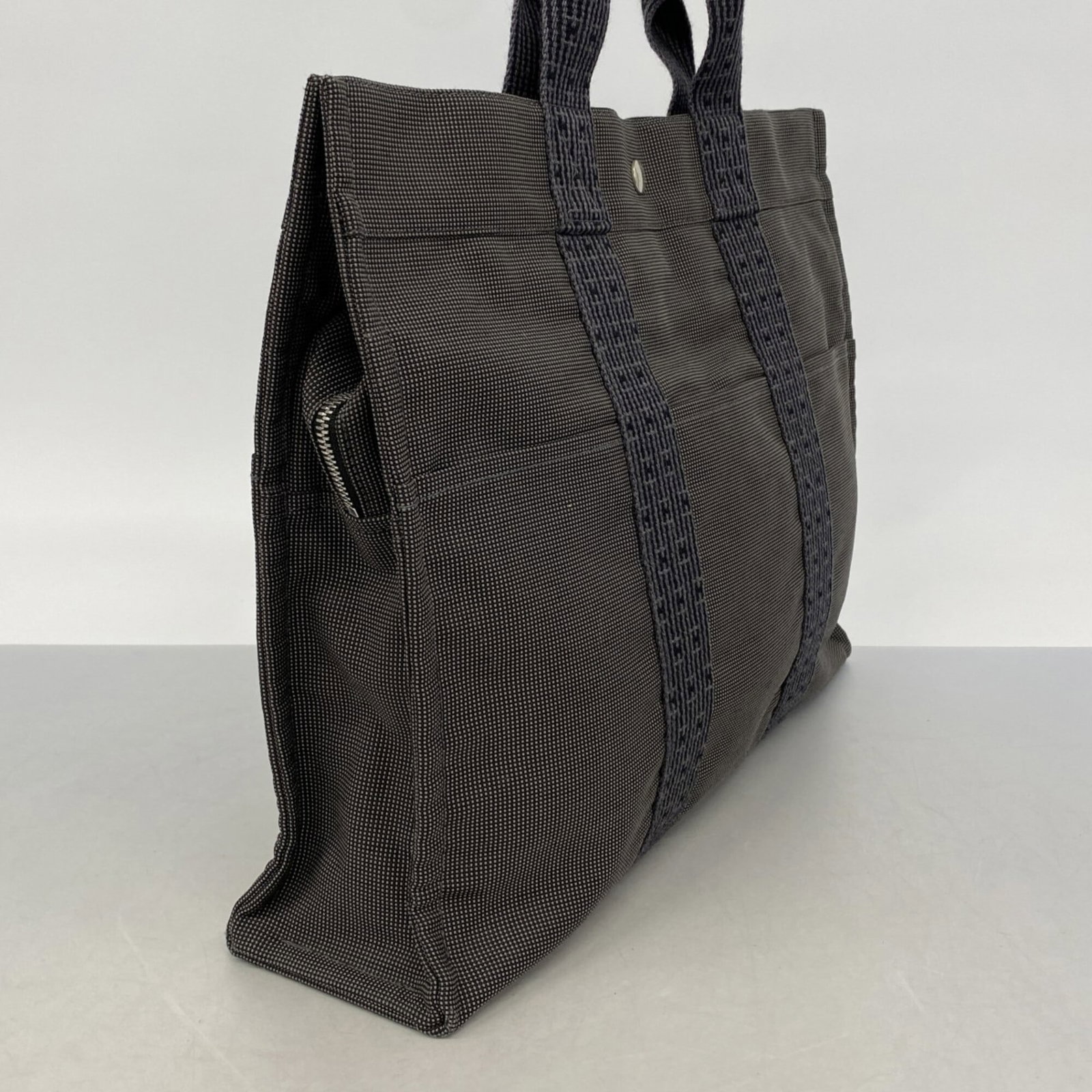 Canvas Hermes Tote Bag - 2