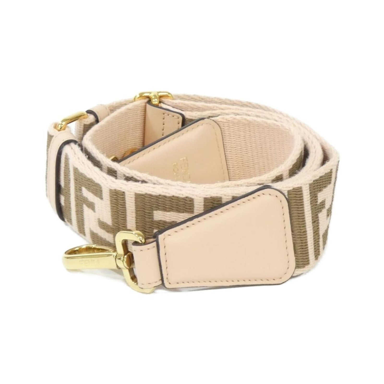 Fendi strap leather: Fendi strap leather Strap in style with this luxurious Fendi strap leather, crafted from high-quality calfskin and available in two rich colors: brown and pink. The sleek design measures 135cm x 4cm, 