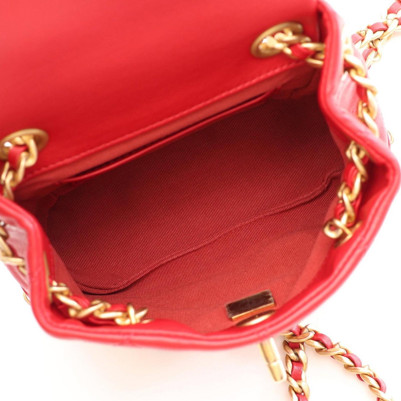 Chanel leather backpack - 3