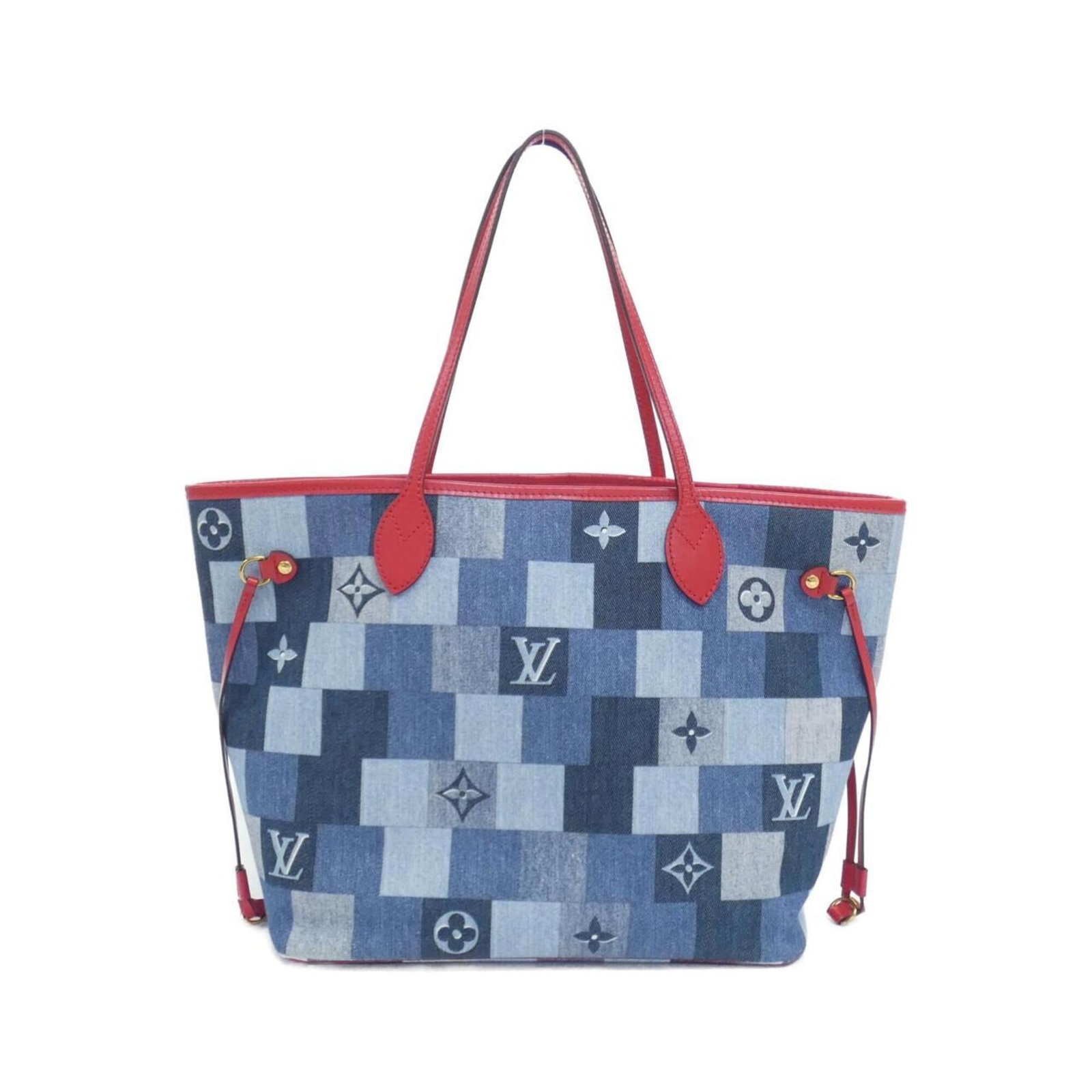 Canvas Handbag Pouch Louis Vuitton: Canvas Handbag Pouch Louis Vuitton Canvas Handbag Pouch in Blue and Rouge, Gold Hardware. This Louis Vuitton canvas handbag pouch features a classic design with bold blue and rouge colors,
