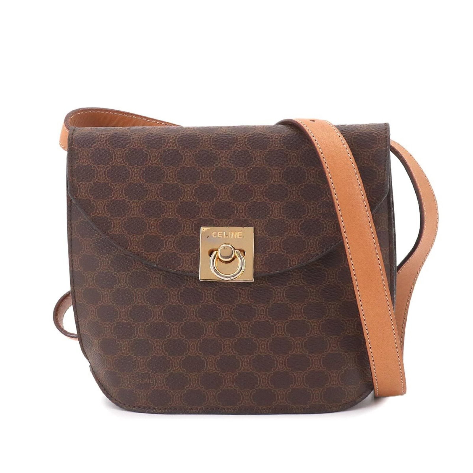 Celine Handbag Shoulder Bag Leather Pvc: Celine Handbag Shoulder Bag Leather Pvc Celine Handbag Shoulder Bag Leather Pvc - A stylish and versatile shoulder bag made from high-quality leather and PVC, featuring a classic brown color that