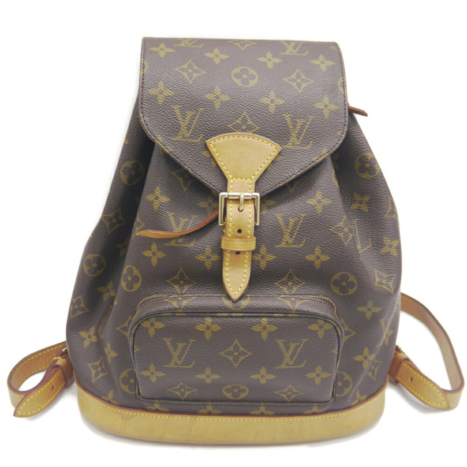 Louis Vuitton Backpack Monogram: Louis Vuitton Backpack Monogram Brown Louis Vuitton Monogram Backpack. Made from high-quality materials, this iconic backpack features the classic monogram pattern in brown. Measuring 32cm x 25cm x