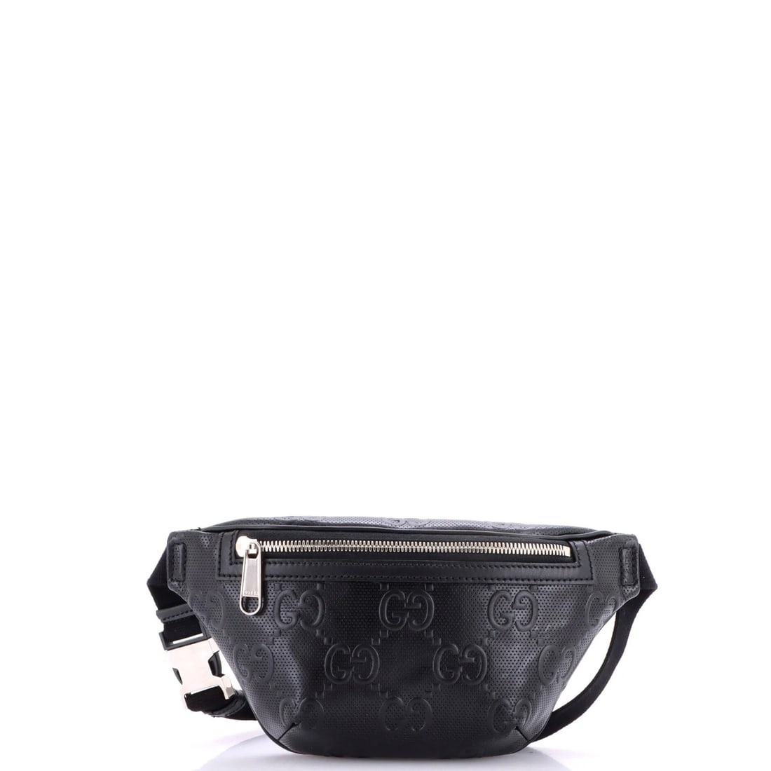 Gucci Small Leather Belt Embossed Bag Perforated GG (1 of 5)