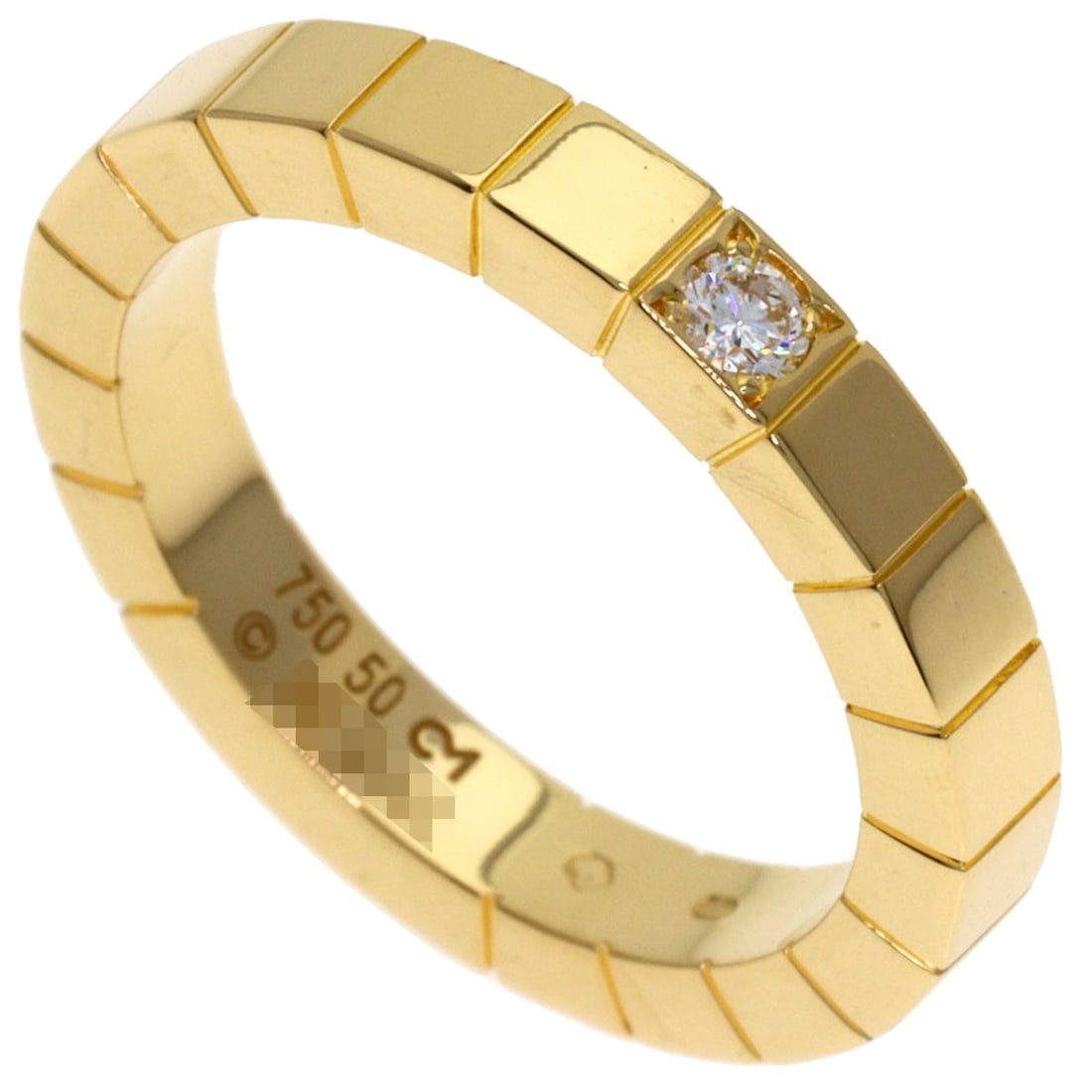 Cartier Raniere 1P Diamond Ring Yellow K18 Gold: Cartier Raniere 1P Diamond Ring Yellow K18 Gold Item Specifics: Brand: CARTIER Style: Ring Material: K18 Yellow Gold Color: Gold Metal: Gold Ring Size: 5.25(US) Main Stone: No stone Type: Ring Exterio
