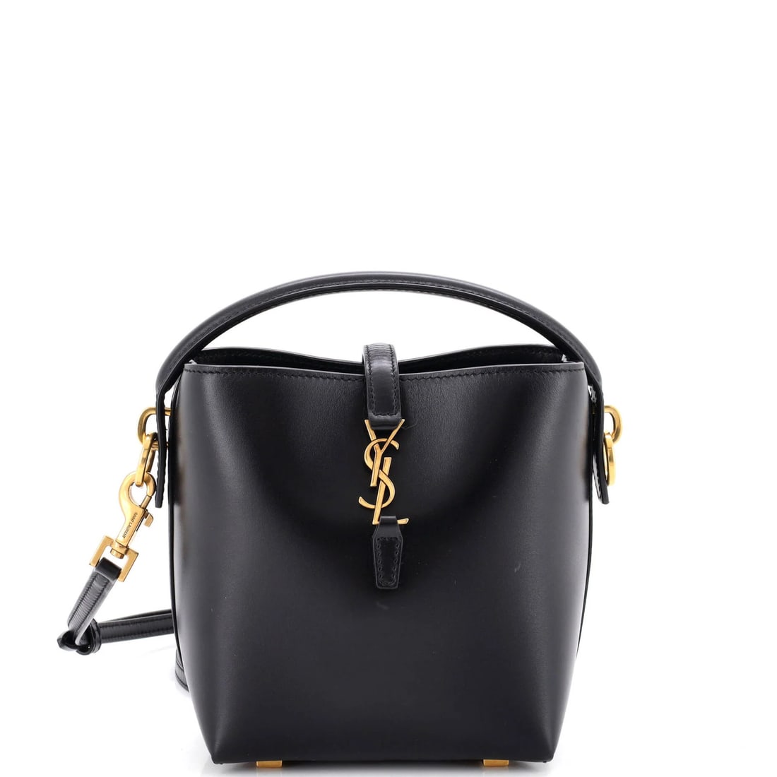 Laurent Saint 37 Leather Bag Mini Bucket (1 of 6)