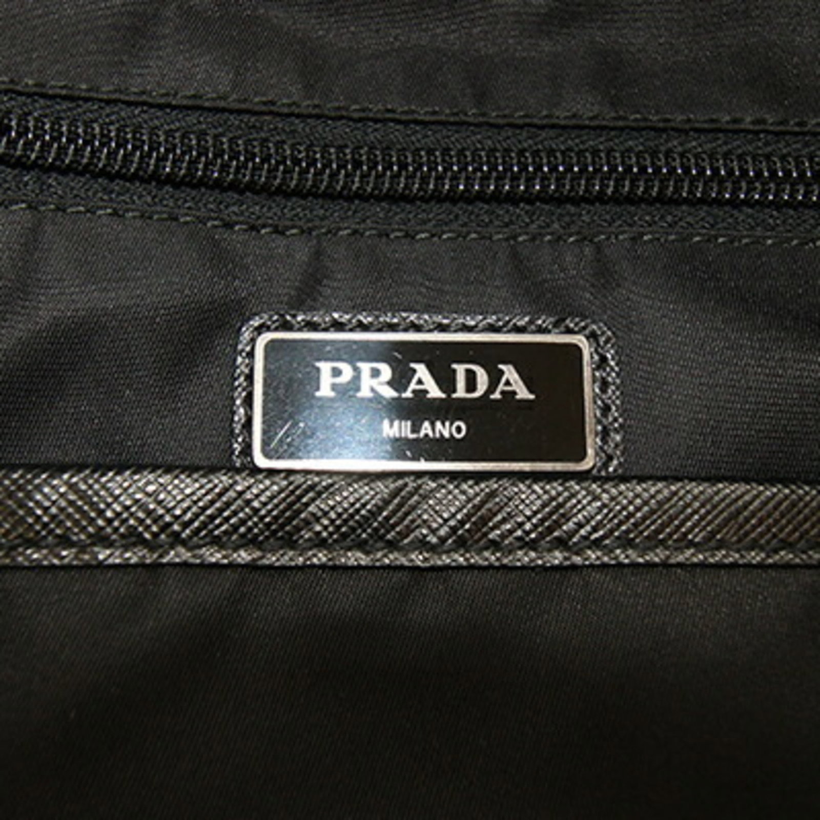 Nylon Leather Prada Backpack - 5