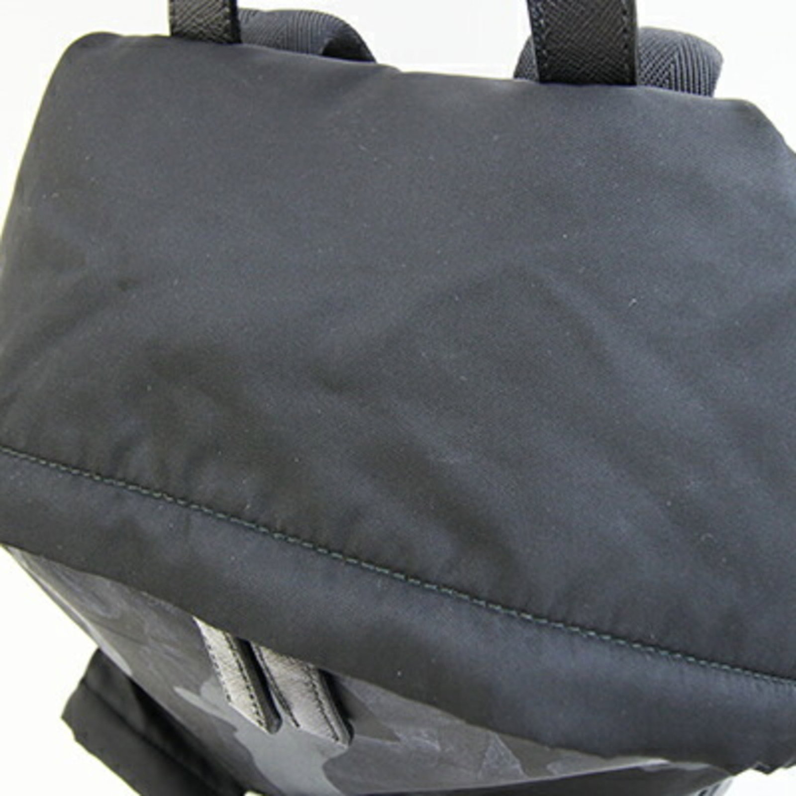 Nylon Leather Prada Backpack - 6