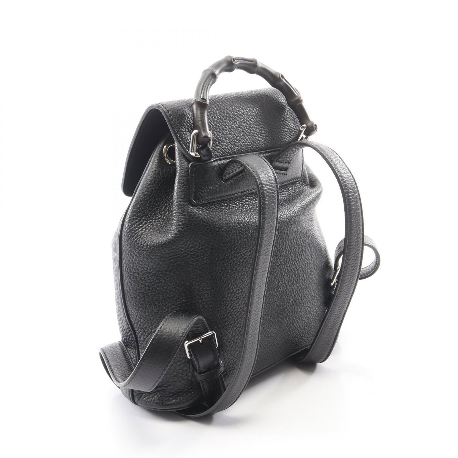 Bamboo Backpack Handbag - 2
