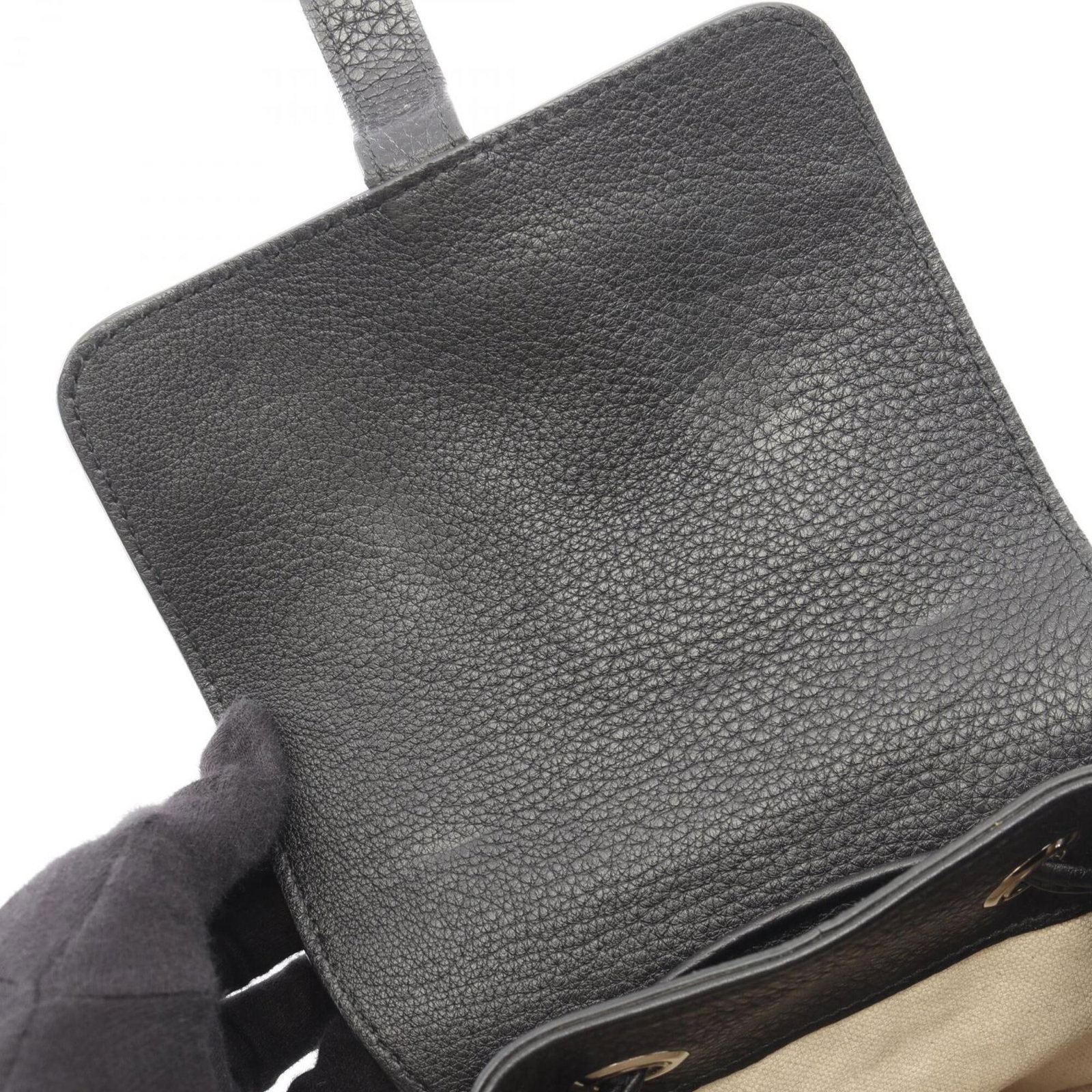 Bamboo Backpack Handbag - 5