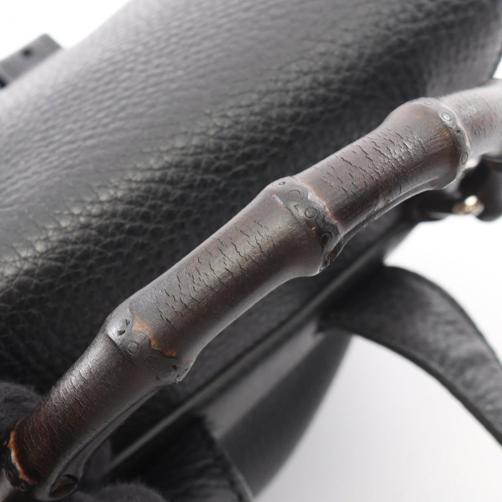 Bamboo Backpack Handbag - 8