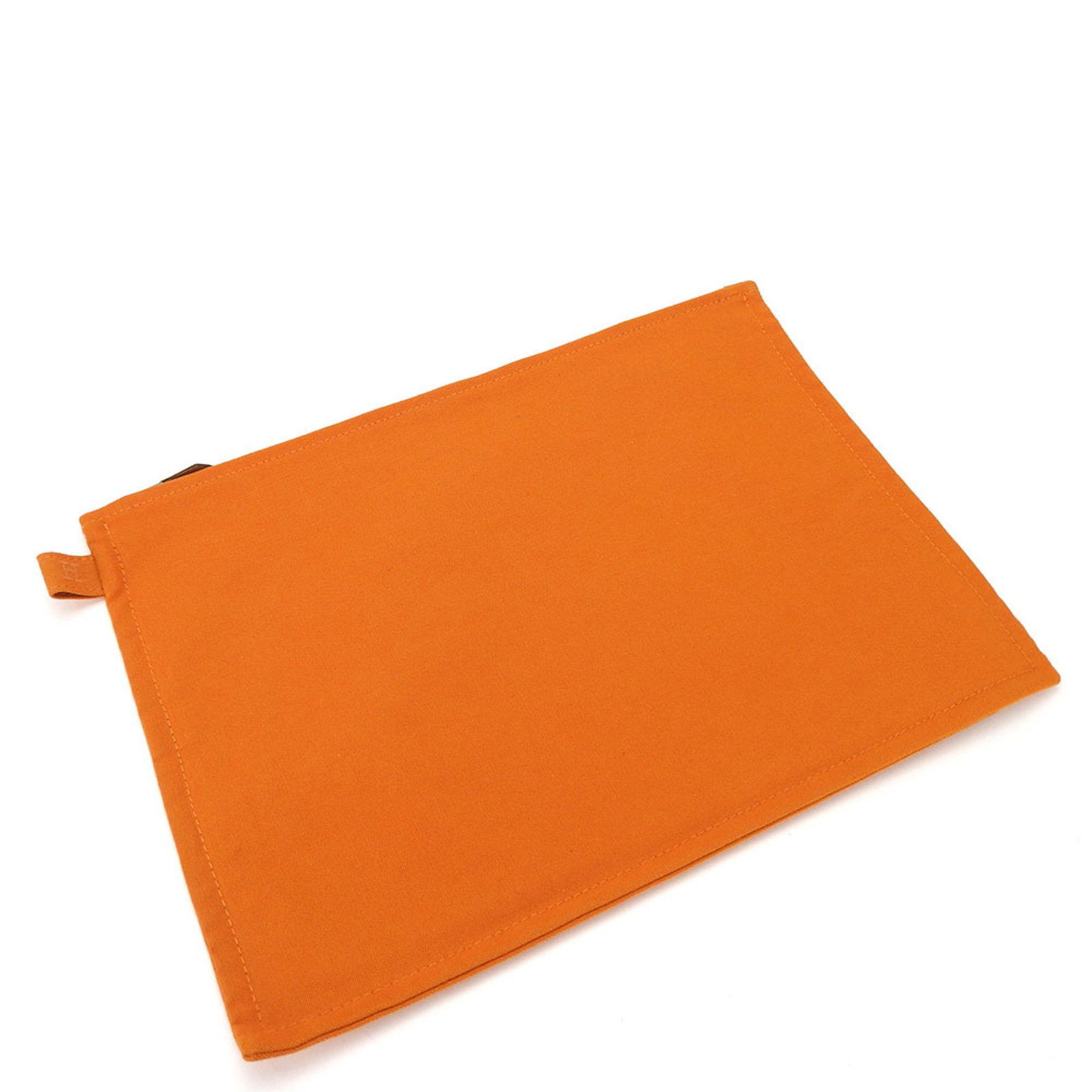 Canvas Pouch Hermes: Canvas Pouch Hermes Canvas Pouch from the Bora Bora collection, featuring vibrant orange canvas and a sturdy zipper closure. This everyday pouch measures 26cm x 35.5cm and weighs just 95g. Its