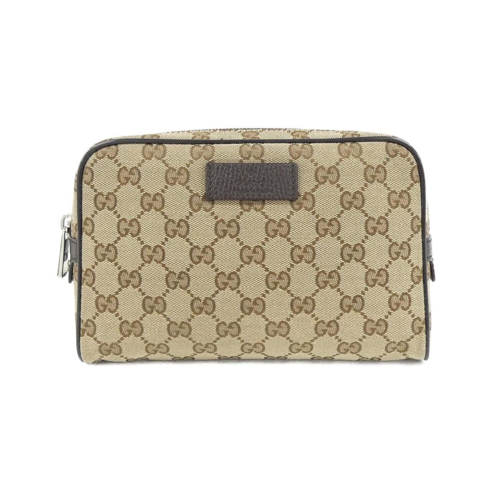 Fanny pack in canvas leather from Gucci: Fanny pack in canvas leather from Gucci Gucci's GG canvas fanny pack boasts a timeless design with its signature beige and brown color combination. Crafted from high-quality materials, including leath