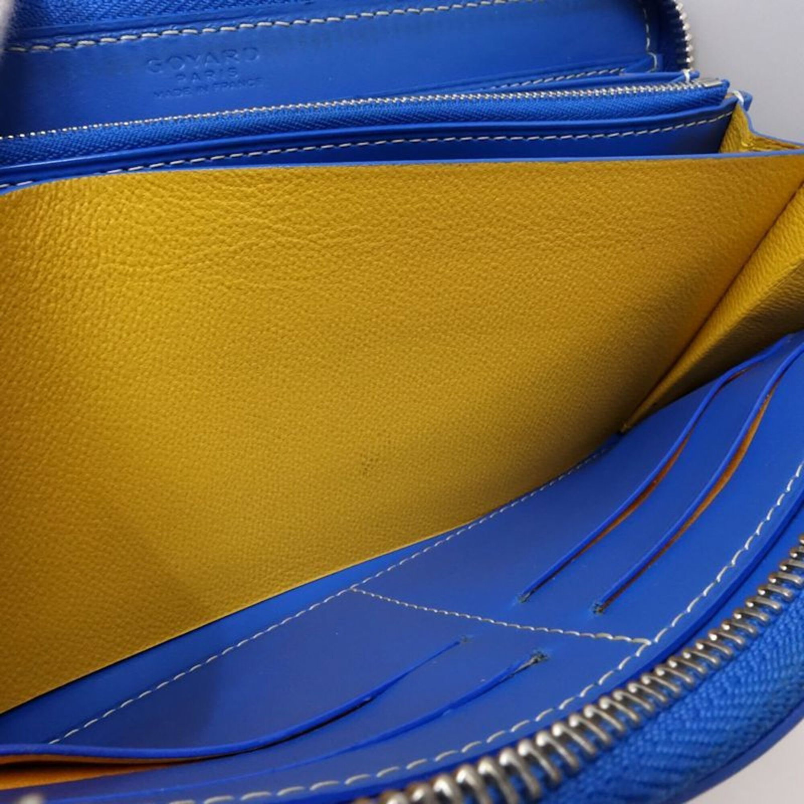 Long Wallet Bi Fold Leather - 8